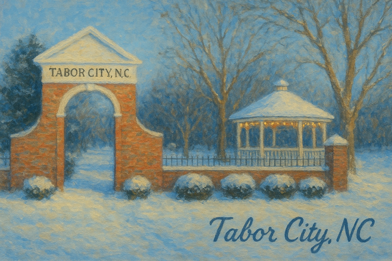 Tabor City Christmas Parade through the Lights