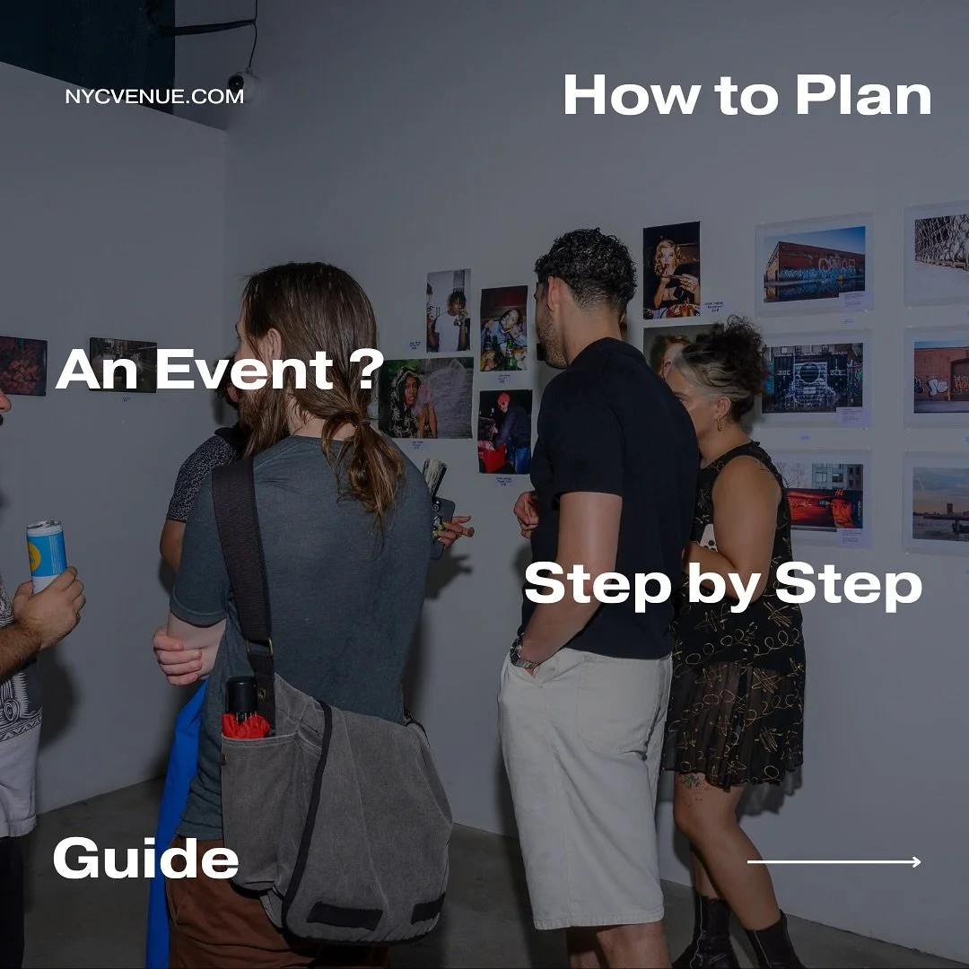 &ldquo;How to Plan An Event?&rdquo; &bull; A Step by Step Guide 
NYC Venue is here to support and be a part of your event planing. 

Visit NYCVenue.com to read more articles and explore various venues in primes nyc locations! 

#EventPlaning #NewYork