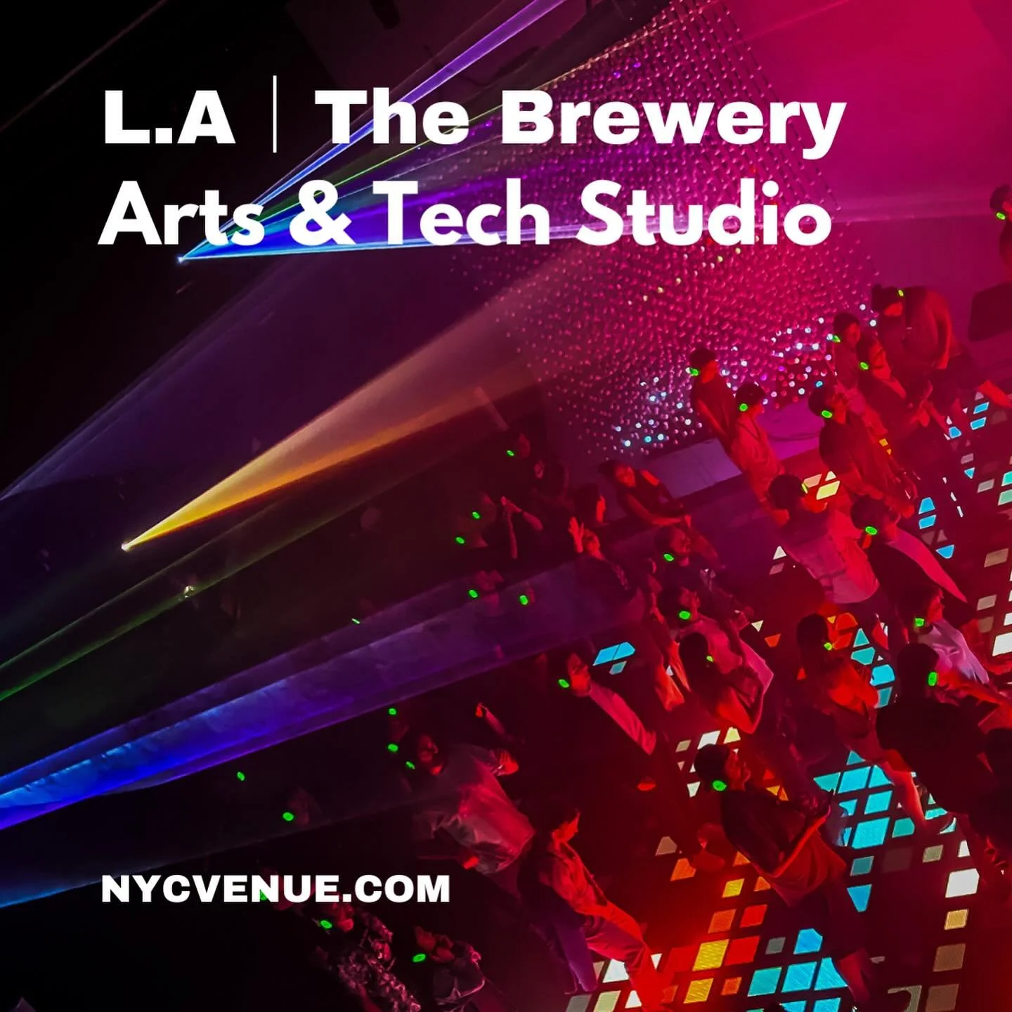 New Space Available in L.A. 🕹️
Arts &amp; Tech Studio at the Brewery

Step into a 6,500 sq. ft. creative studio in Los Angeles&rsquo; iconic Brewery Arts Complex&mdash;the world&rsquo;s largest live-work artists&rsquo; colony.

With drive-in access 