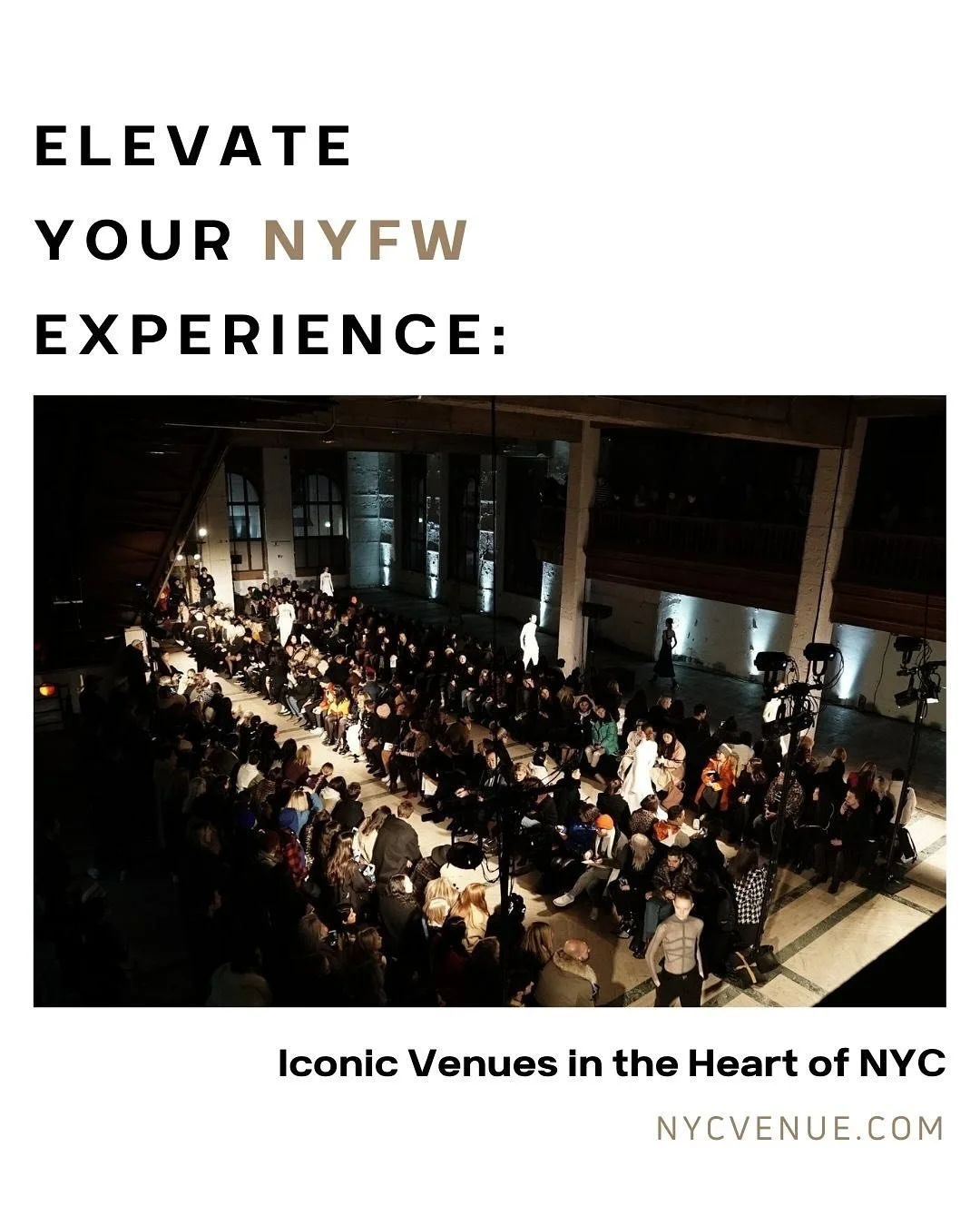 Seeking an iconic venue for New York Fashion Week? Our premier NYC spaces set the stage for showrooms, runway presentations, and exclusive afterparties. Perfectly located in the heart of the city, each venue offers versatile layouts and cutting-edge 