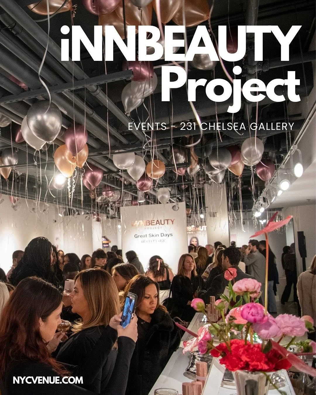 [ EVENTS ] Hosted at our venue 231 CHELSEA GALLERY: iNNBEAUTY Project @innbeautyproject 

MORE DETAILS &amp; VENUES NYCVenue.com

CONTACT: info@nycvenue.com

- Plan your event with NYCVenue -

(Photos captured by NYCVenue team)

#NewYorkVenues #NewYo