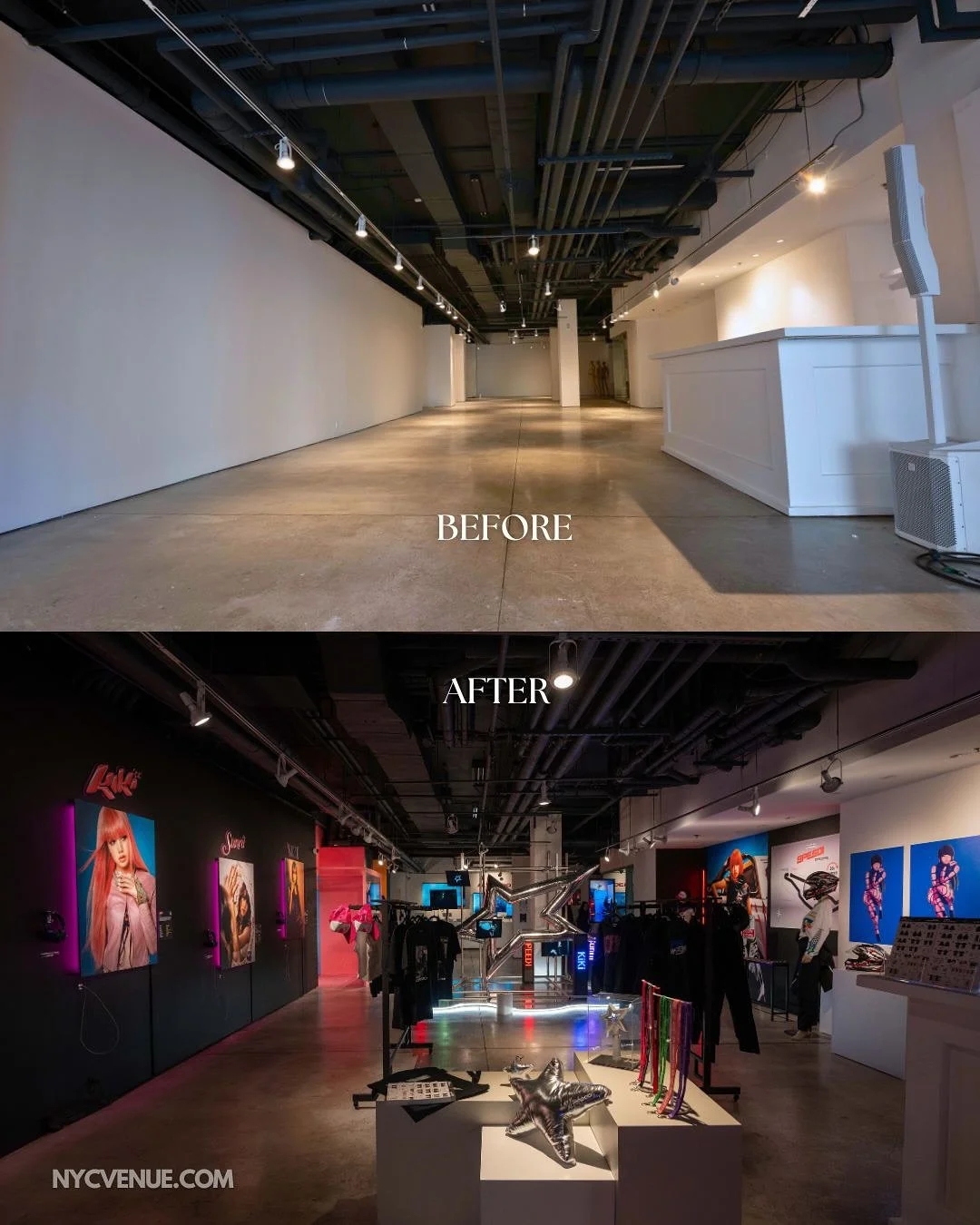 ✨💿 Behind the scenes at our Chelsea gallery venue &mdash; from blank canvas to a vibrant celebration!
We recently had the pleasure of hosting the ALTER EGO album launch pop-up and fan meet-up for the incredible @lalalalisa_m ,transforming the space 