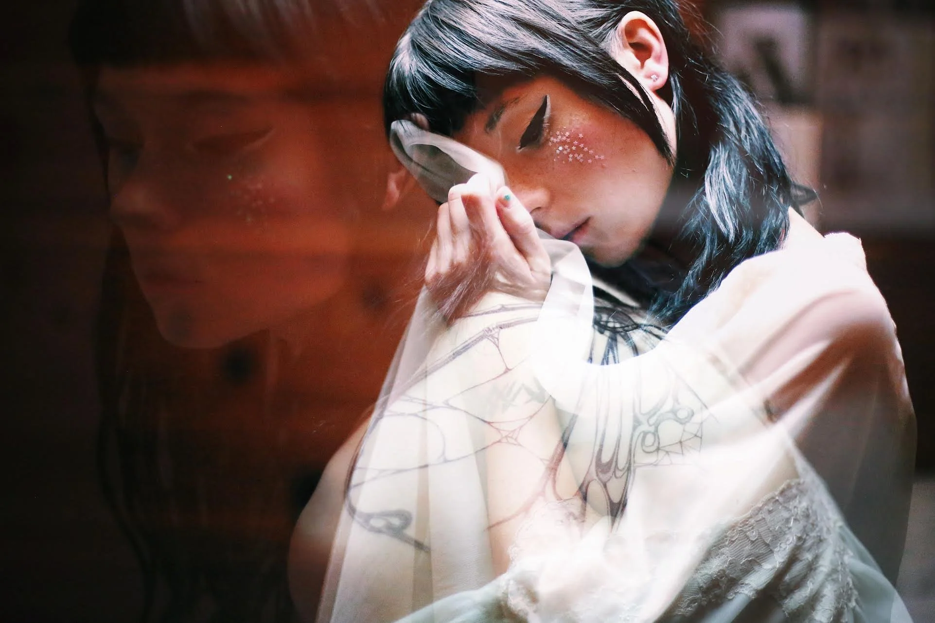 ' self portrait ' digital photography . 2022