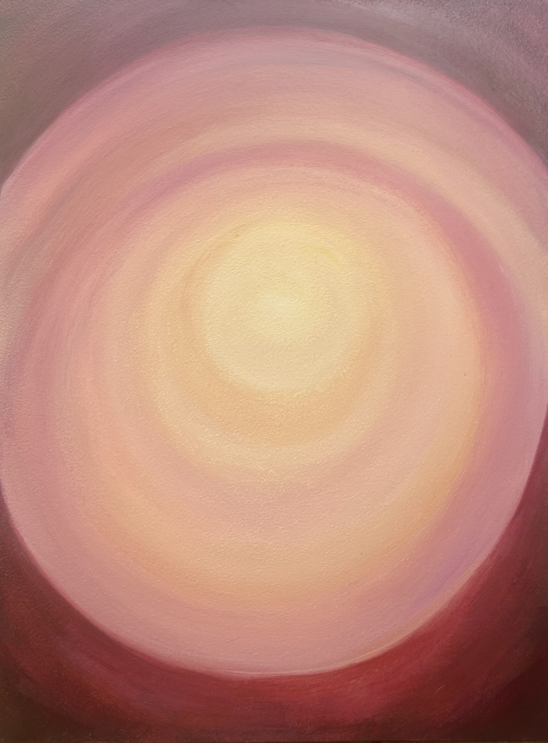"Ruby Heart Resonance" Open Acrylic on Gessoboard, 2026

*this reading is for anyone who resonates with this painting, feels deep connection to the magnetic core at the heart of the earth, is drawn to co-create with the feminine mystery, womb healing