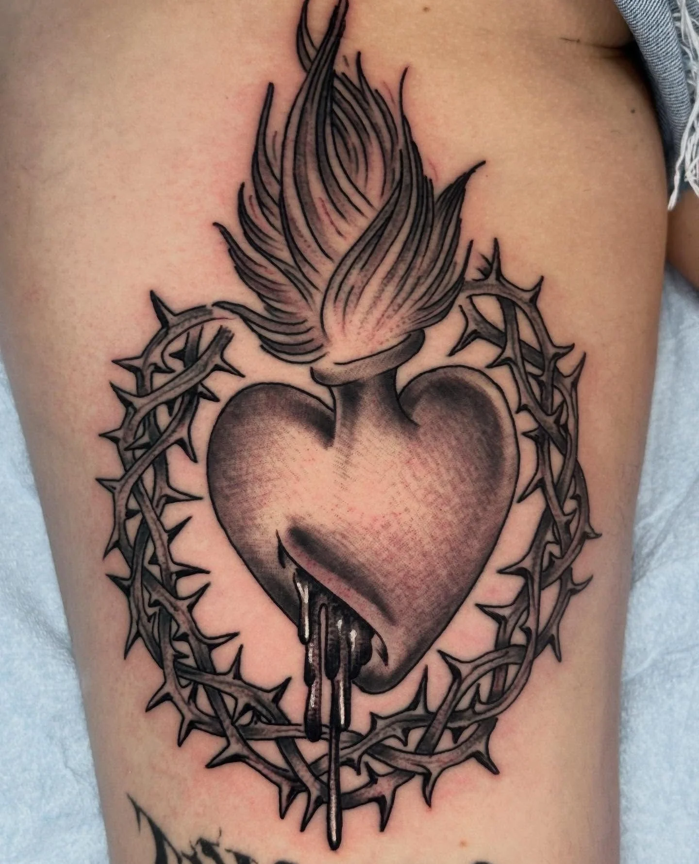 From our guy @david_steed at the #elmstreettattoo #deepellum shop. Click the link in his bio for bookings.⁠
.⁠
Eternally grateful to everyone that keeps me so busy. Texas for two more weeks then PATPA Boise and then Born Free Texas! Get it while you 