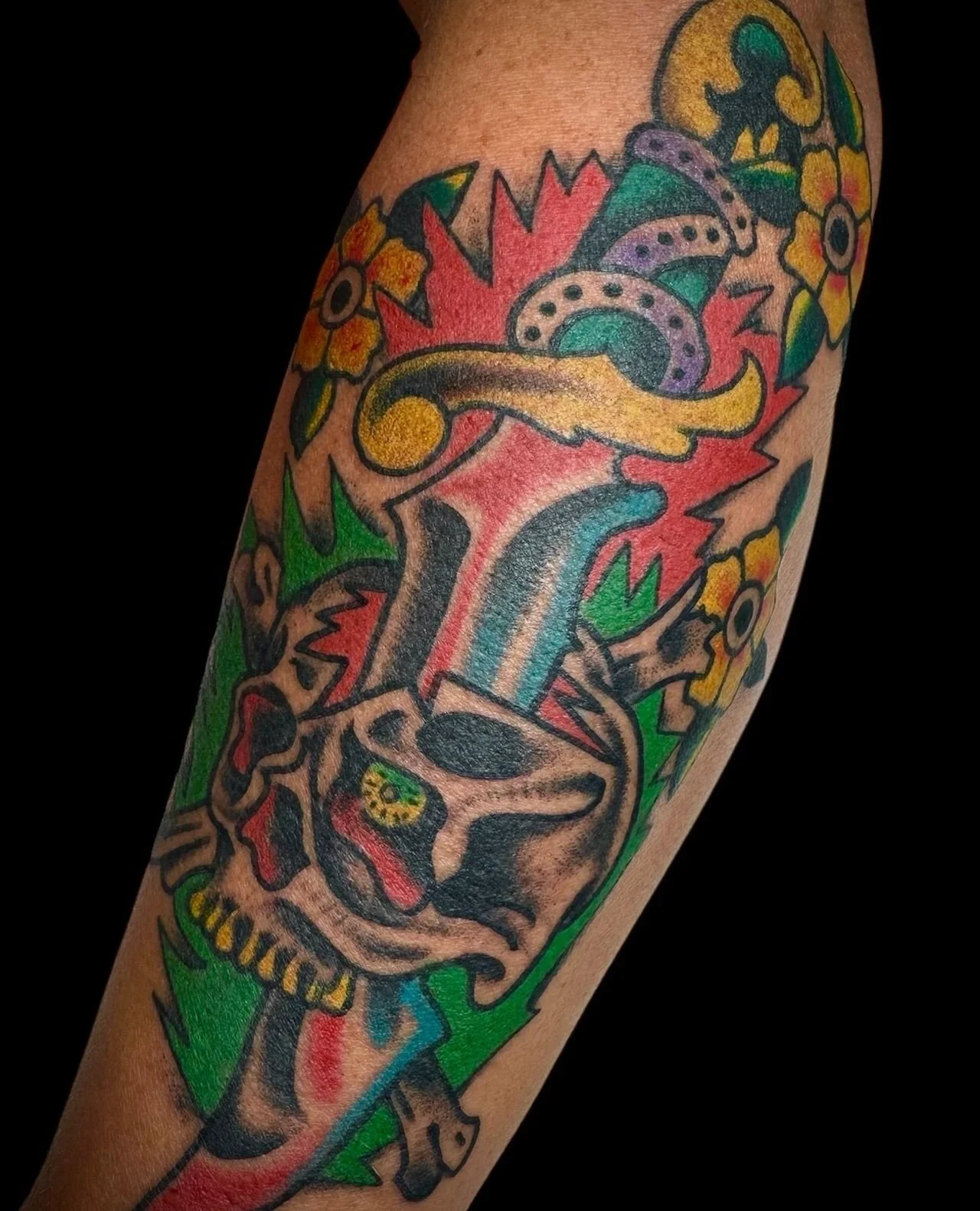 From @lindseycarmichael at our #elmstreettattoo shop in #deepellum⁠
⁠
Three from last week. ⁠
Get in touch for appointments via DM. ⁠
Or just walk in like the rest of the world does⁠
#americantraditional #traditionaltattoo #skulltattoo #spiderwebtatt