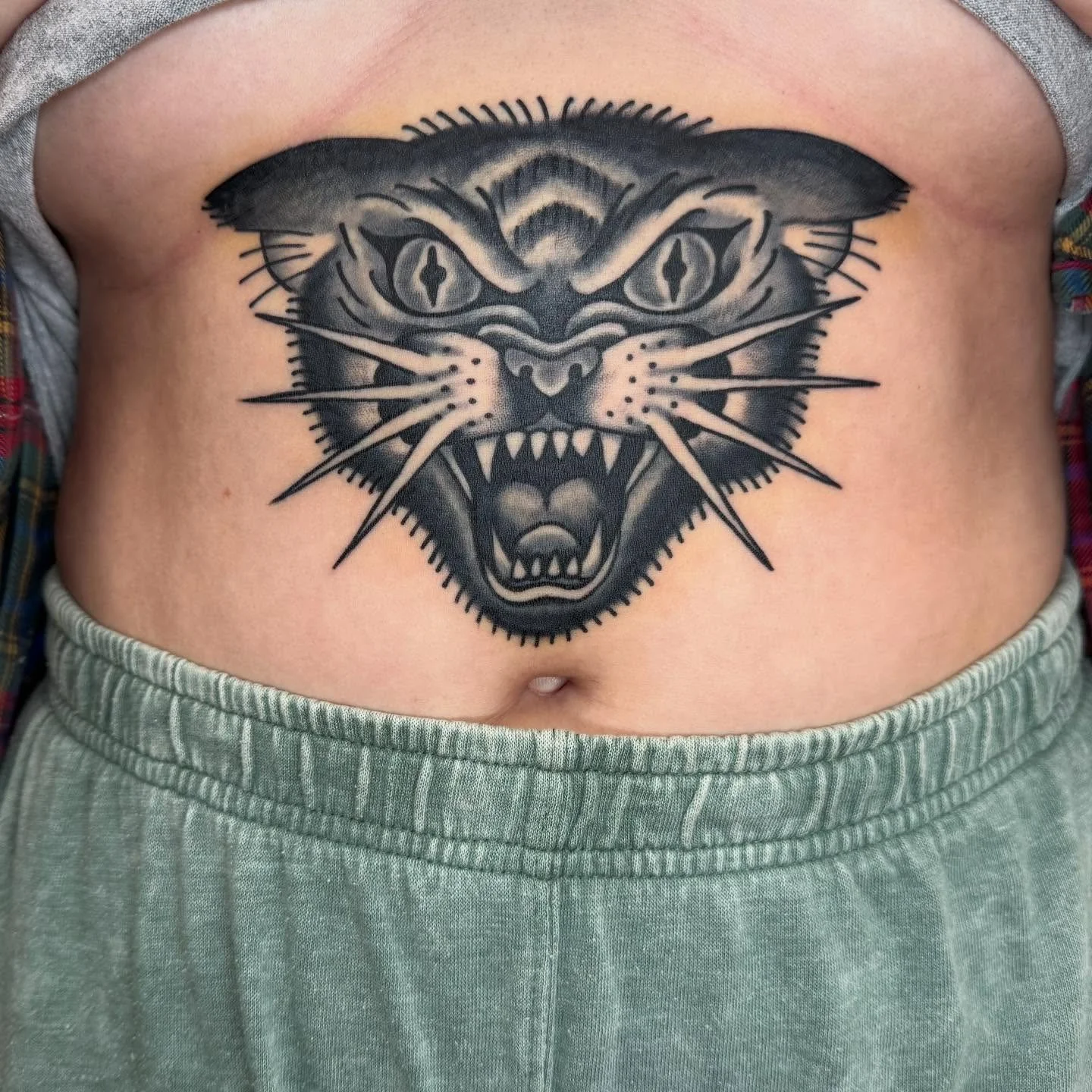 Done by @luluvantuckett who works at both #ElmStreetTattoo in #DeepEllum and @heartinhand_lg on #LowerGreenvilleAvenue⁠
⁠
Contact: www.luluvantuckett.com for bookings⁠
⁠
Fun stuff this week. ⁠
Hit me up for booking, or walk in⁠
@heartinhand_lg - Mon.