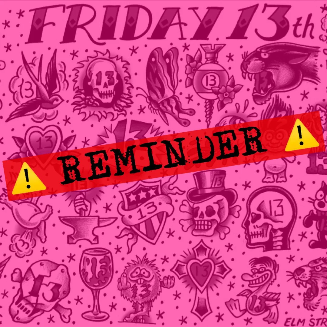 JUST A REMINDER... Walk-ins ARE available for this event... Check the locations below for more info:⁠
⁠
@elmstreettattoo - 24 HRS WALK-INS for $20 tattoos. Pre-sign-up for larger design appointments and times slots for $20 tattoos (optional)⁠
⁠
@hear
