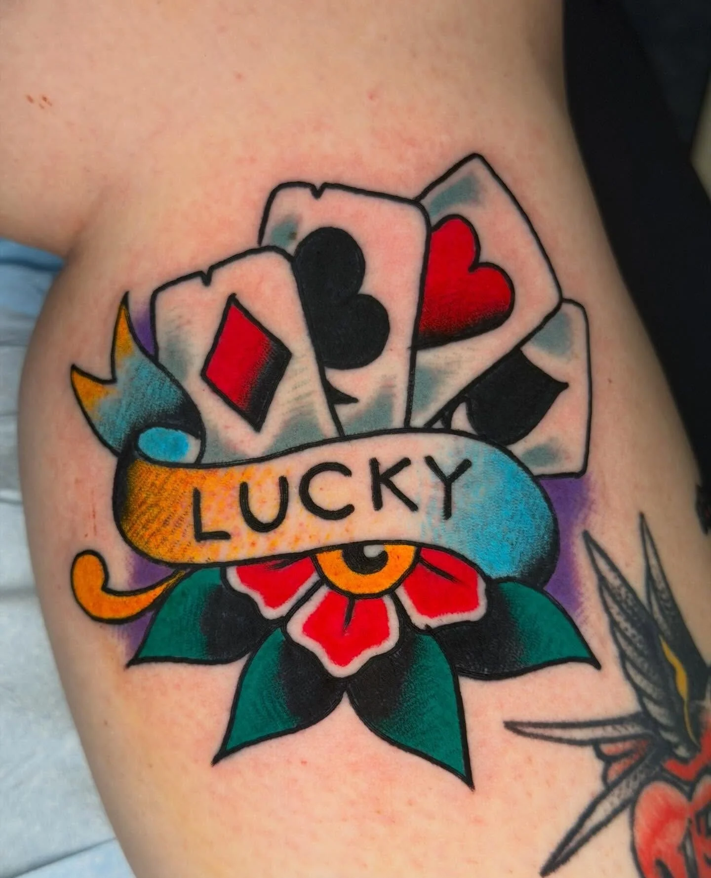 Done by: @david_steed at #ElmStreetTattoo #DallasTexas #DeepEllum⁠
⁠
Contact David: Text to book Monday or Tuesday. 501-952-7935⁠
⁠
I am eternally grateful to be a part of tattooing. I don&rsquo;t think I belong and I don&rsquo;t think I deserve to b