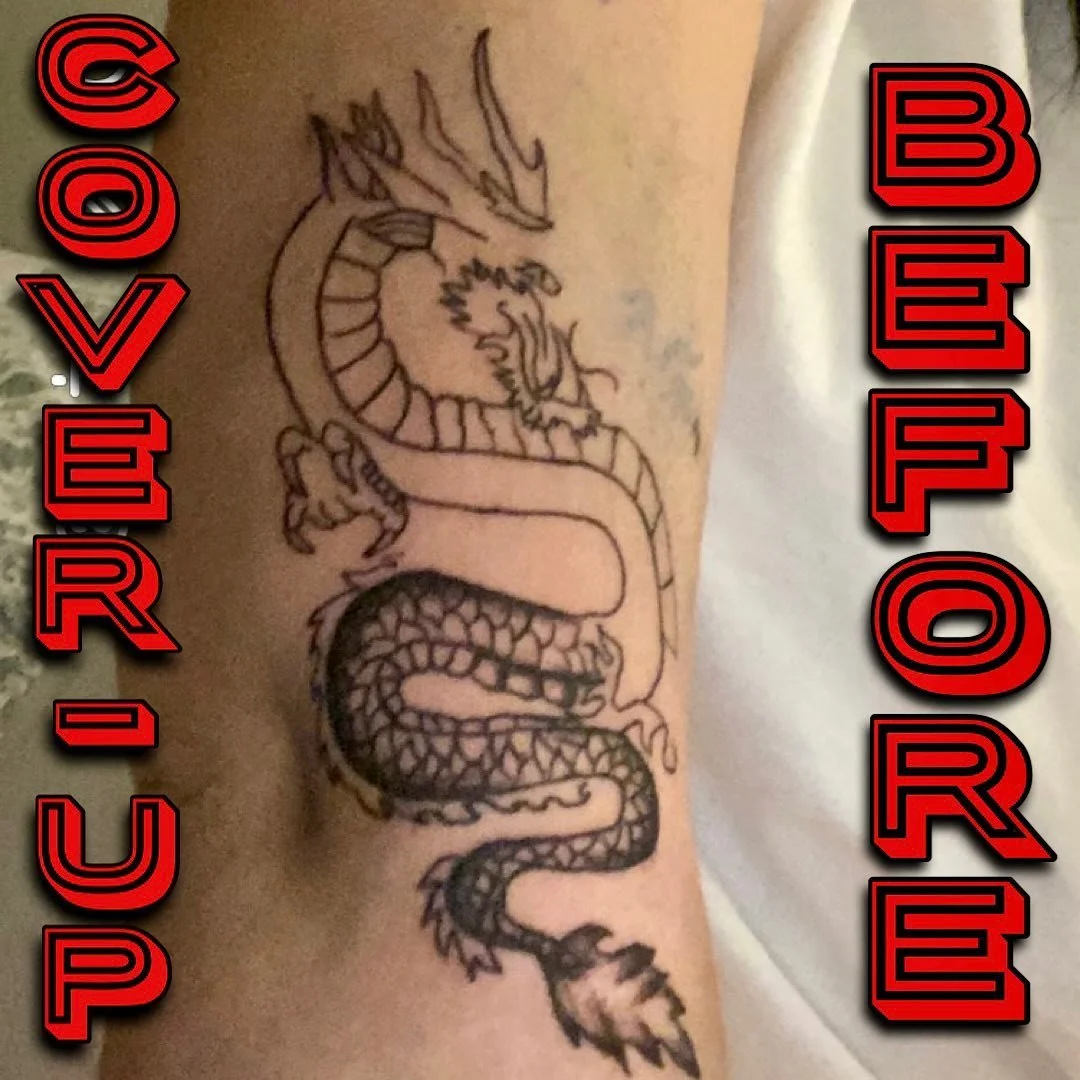 Done by @jonezyzaps at our private studio @heartinhand_est in #DeepEllum #DallasTexas #ElmStreetTattoo⁠
⁠
Contact for booking: ianjonestatoos.com⁠
⁠
Swipe for the transformation!!⁠
⁠
I specialize in cover up tattoos. Whether you have a regrettable de