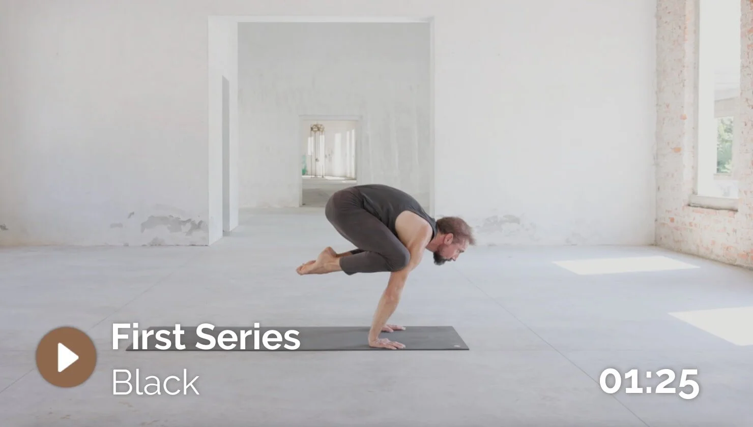 The First Series (Black variant) of Black Lotus Yoga, led by Ty Landrum.