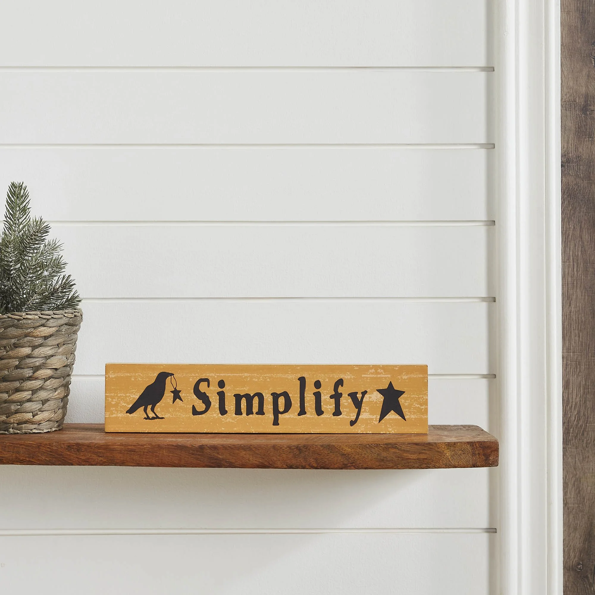 85416-Simplify-Prim-Stars-w-Raven-Mustard-Base-MDF-Sign-2.75x13-detailed-image-1.jpg