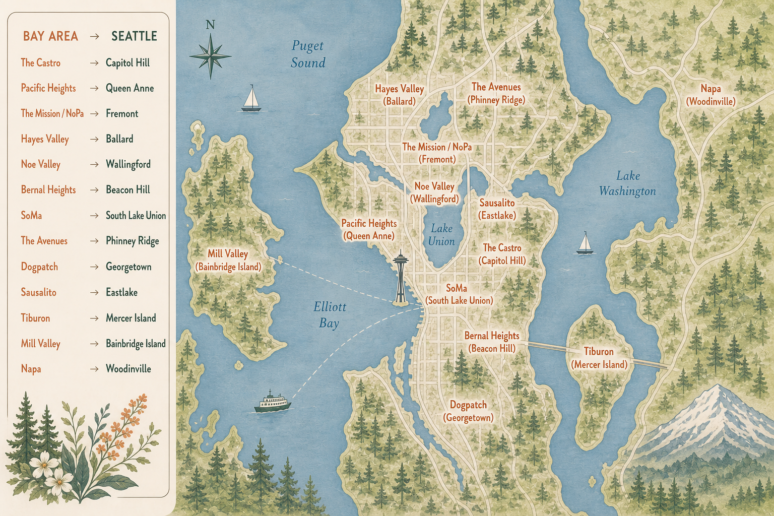 From the Bay to the Sound