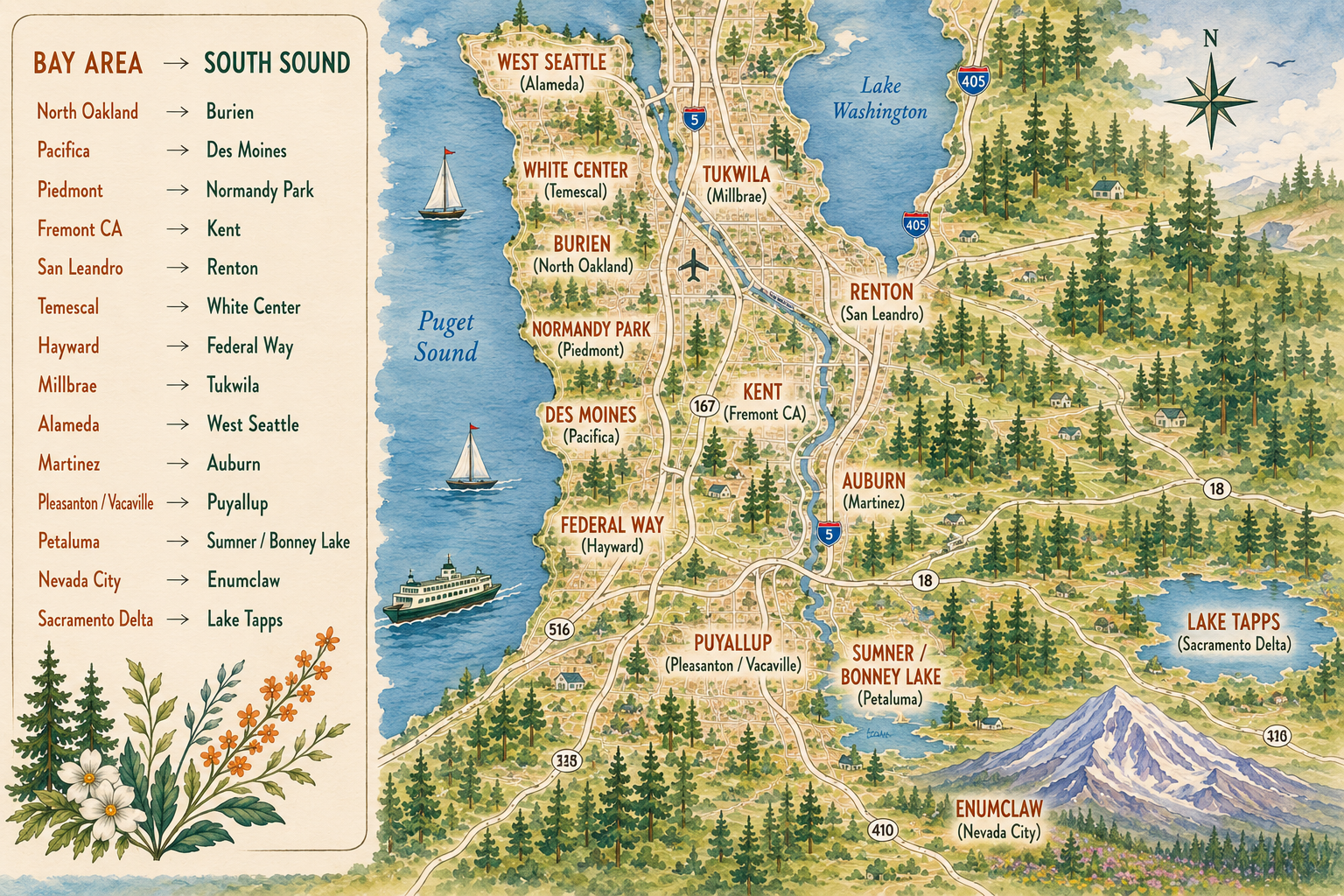 The Locals' List: Bay Area to Seattle, Off the Highlight Reel