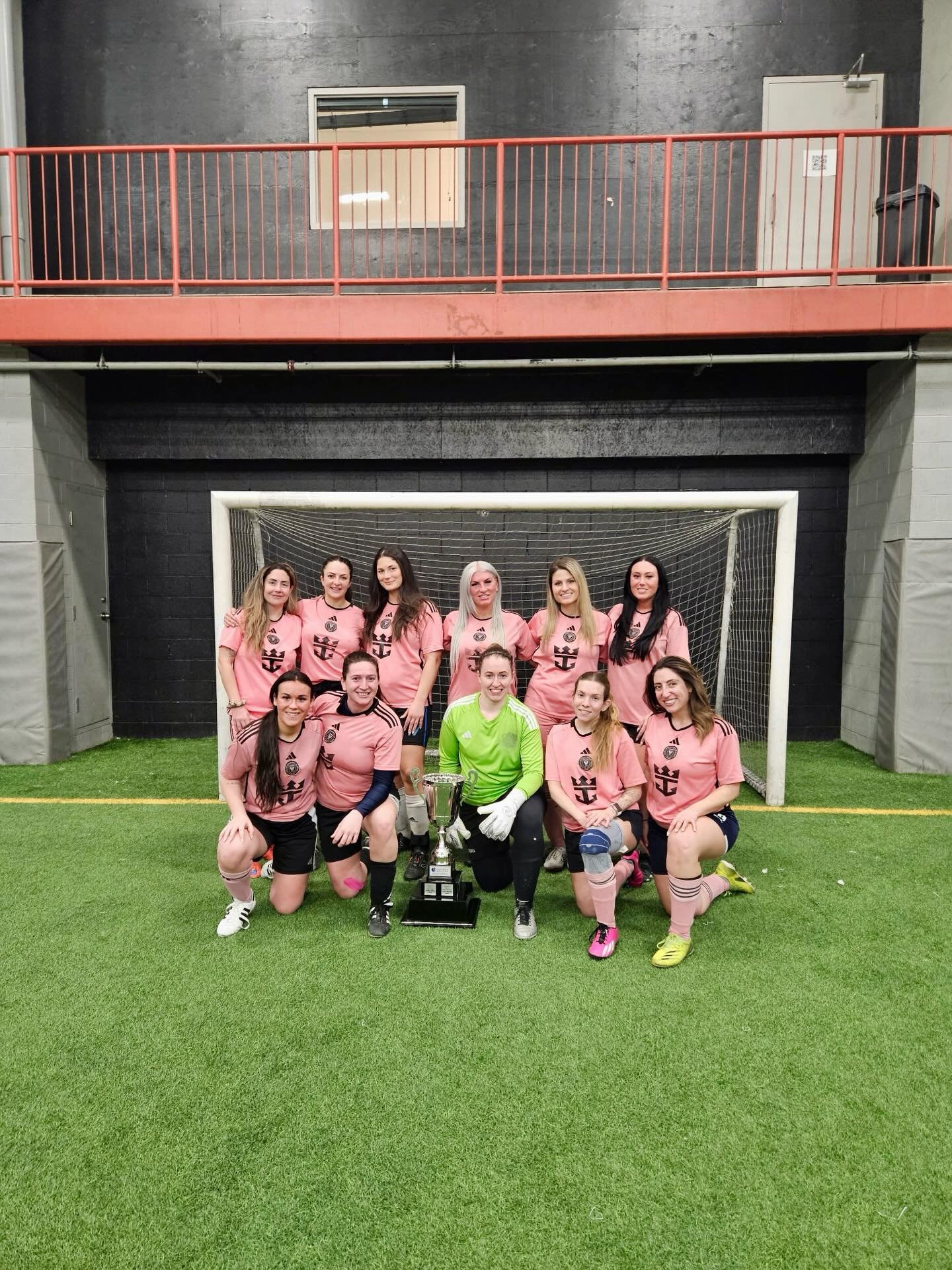 Congratulations to our 2026 Session 1 Division 1 Indoor Monday night champions - Still Kickin&rsquo; FC!! 🏆 

Shoutout to runner up - LTS Protective Services!!

#Ladyshootersvaughan  #Ladyshooterssoccer