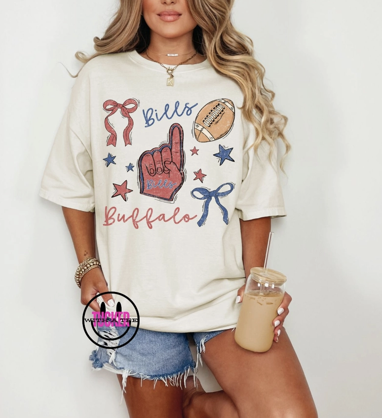 Bills & Bows Tee