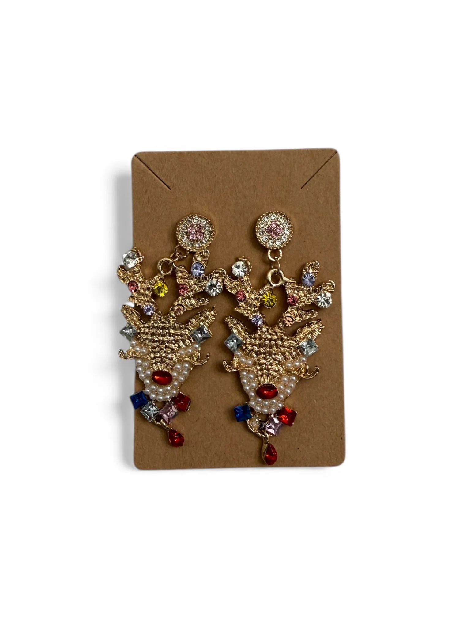 Twinkle Reindeer Earrings