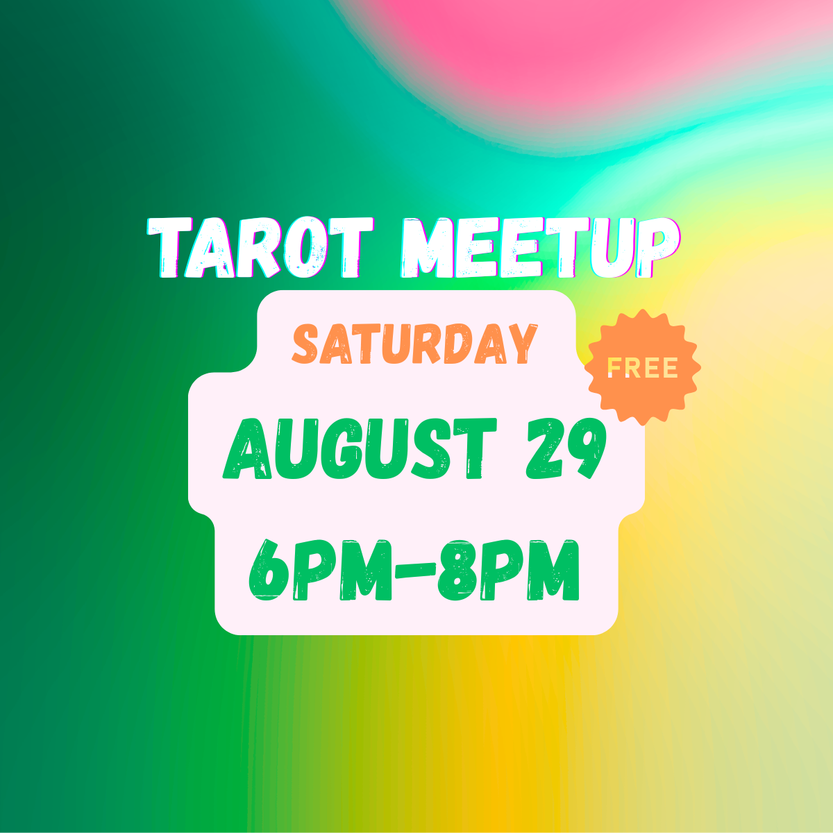 Portland Tarot Meetup (FREE)
