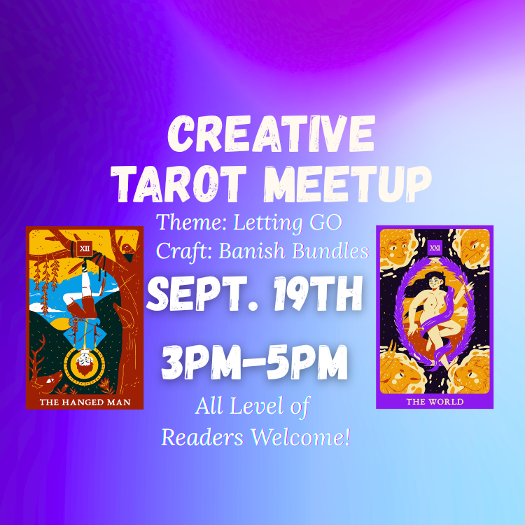 Creative Arcana Workshop: Tarot for Letting Go (FREE) 