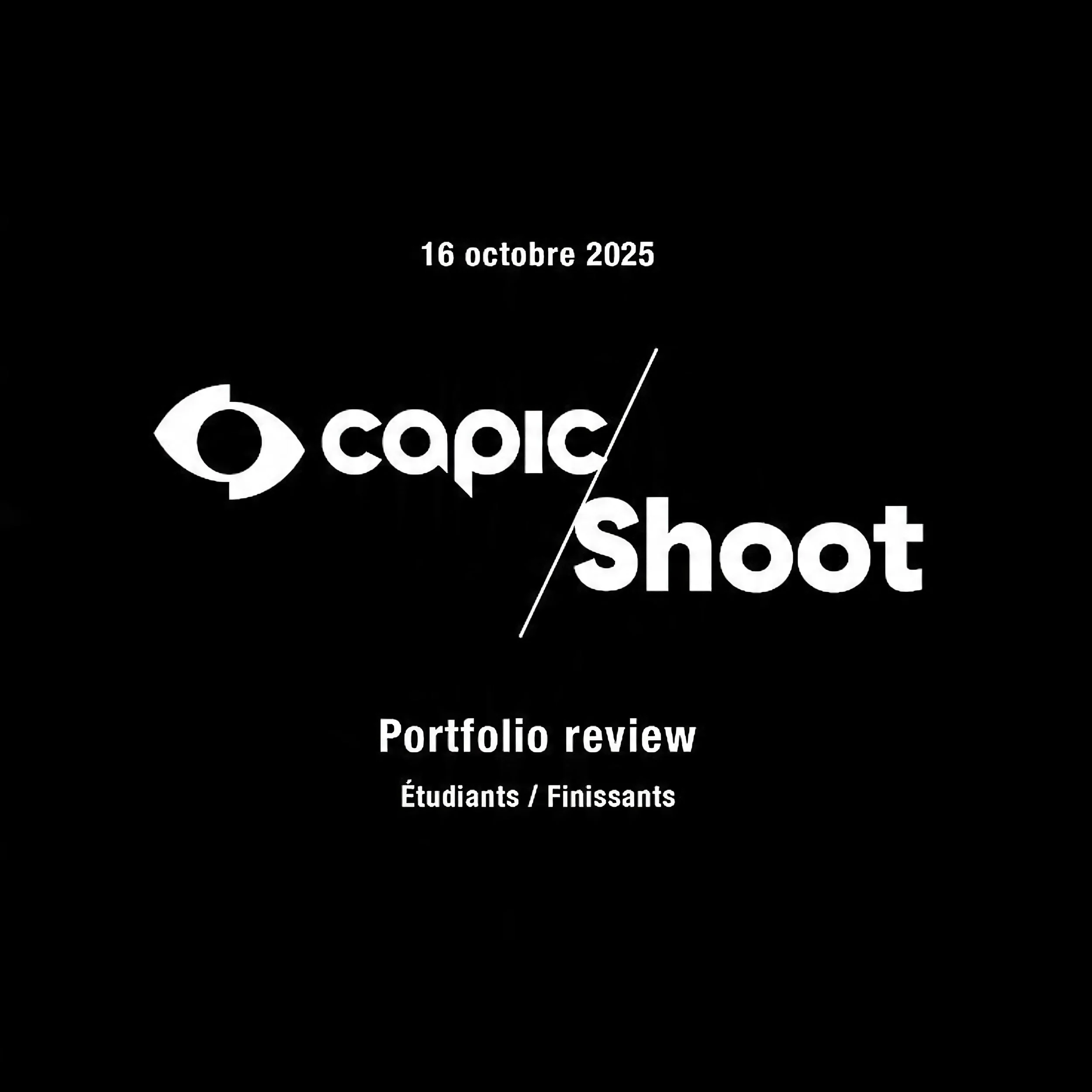MONTREAL: Portfolio Review by CAPIC &amp; Shoot Studio