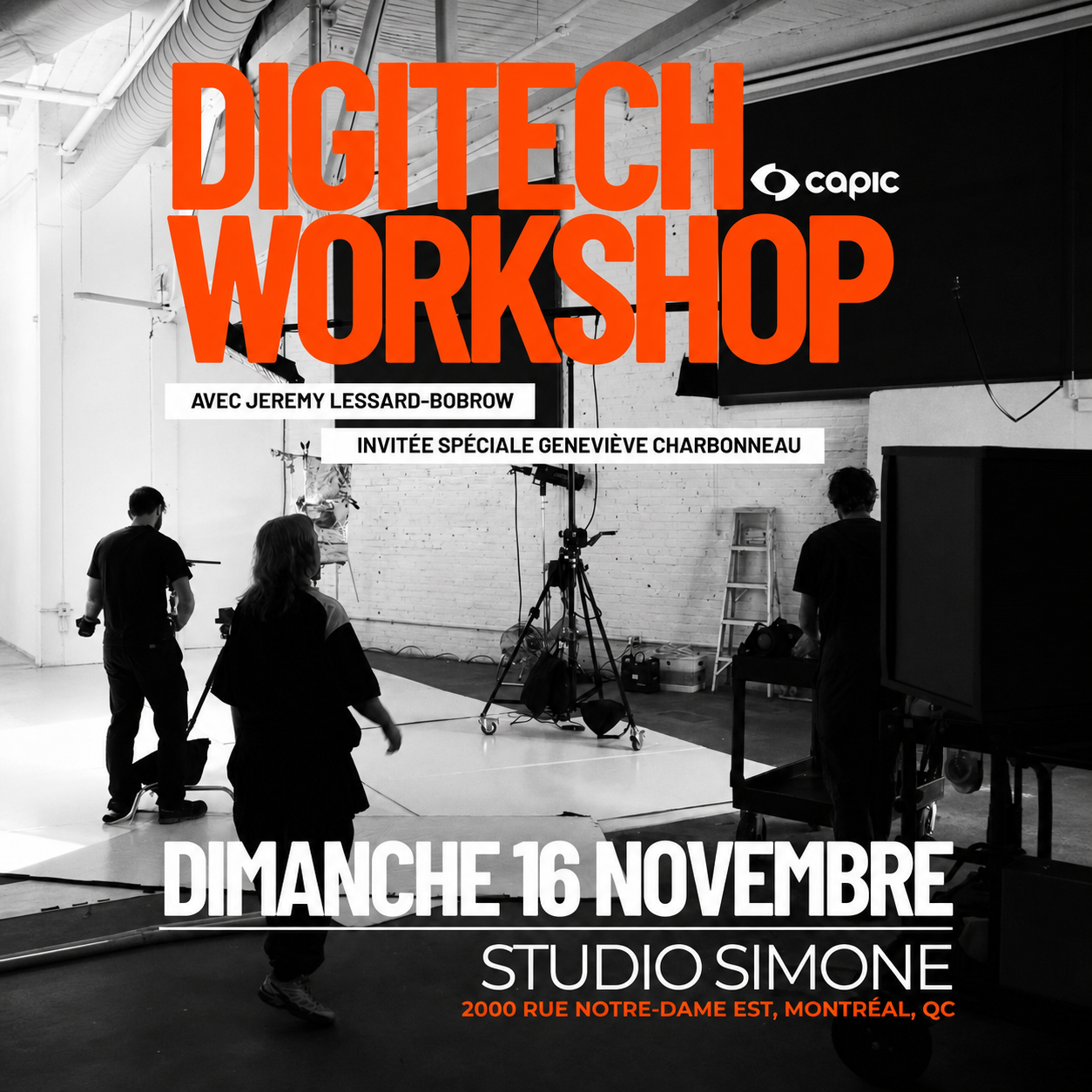 MONTRÉAL: DIGITECH WORKSHOP