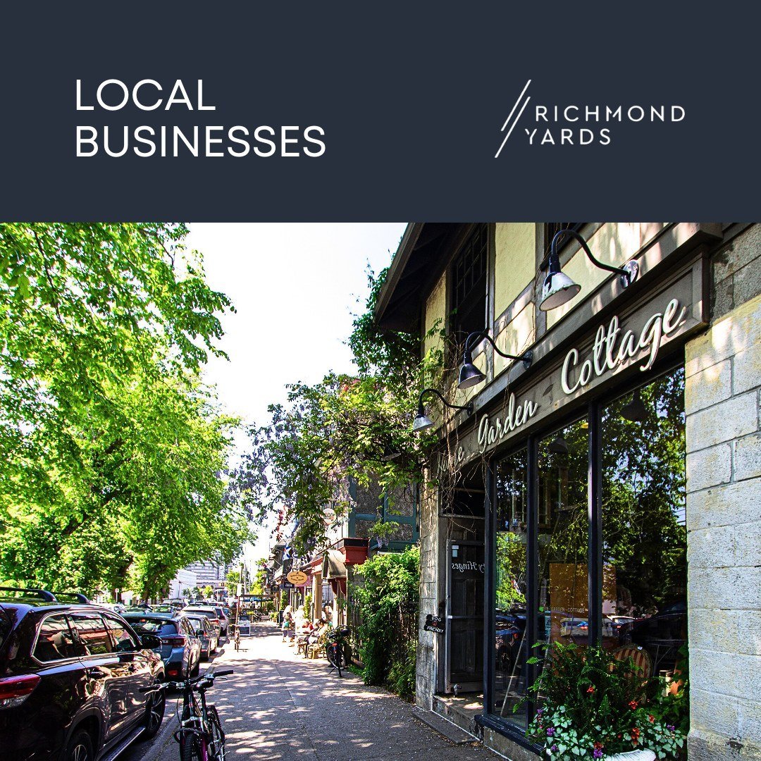 Life at Richmond Yards means you are within walking distance of some of the best local shops in North End Halifax. ✨

Explore our favourite local spots:
📍 MEND | RX - 300m, 4 min
📍 Sour Me Sweet Confectionery - 350m, 5 min
📍 Agricola Street Books 