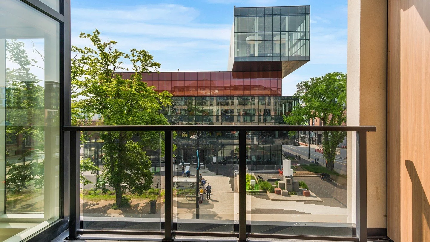 Discover your new favorite outdoor spot&mdash;your own balcony at The Doyle Residences! 🌞 Schedule a tour today!