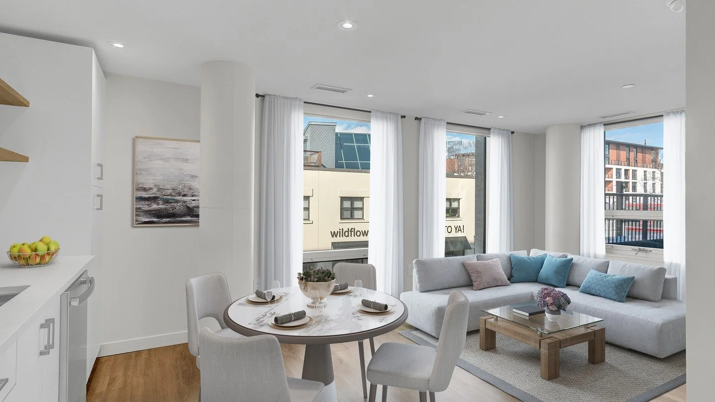 Relax and enjoy your living room at the Doyle Residences. 🛋️ What’s your must-have in this space?