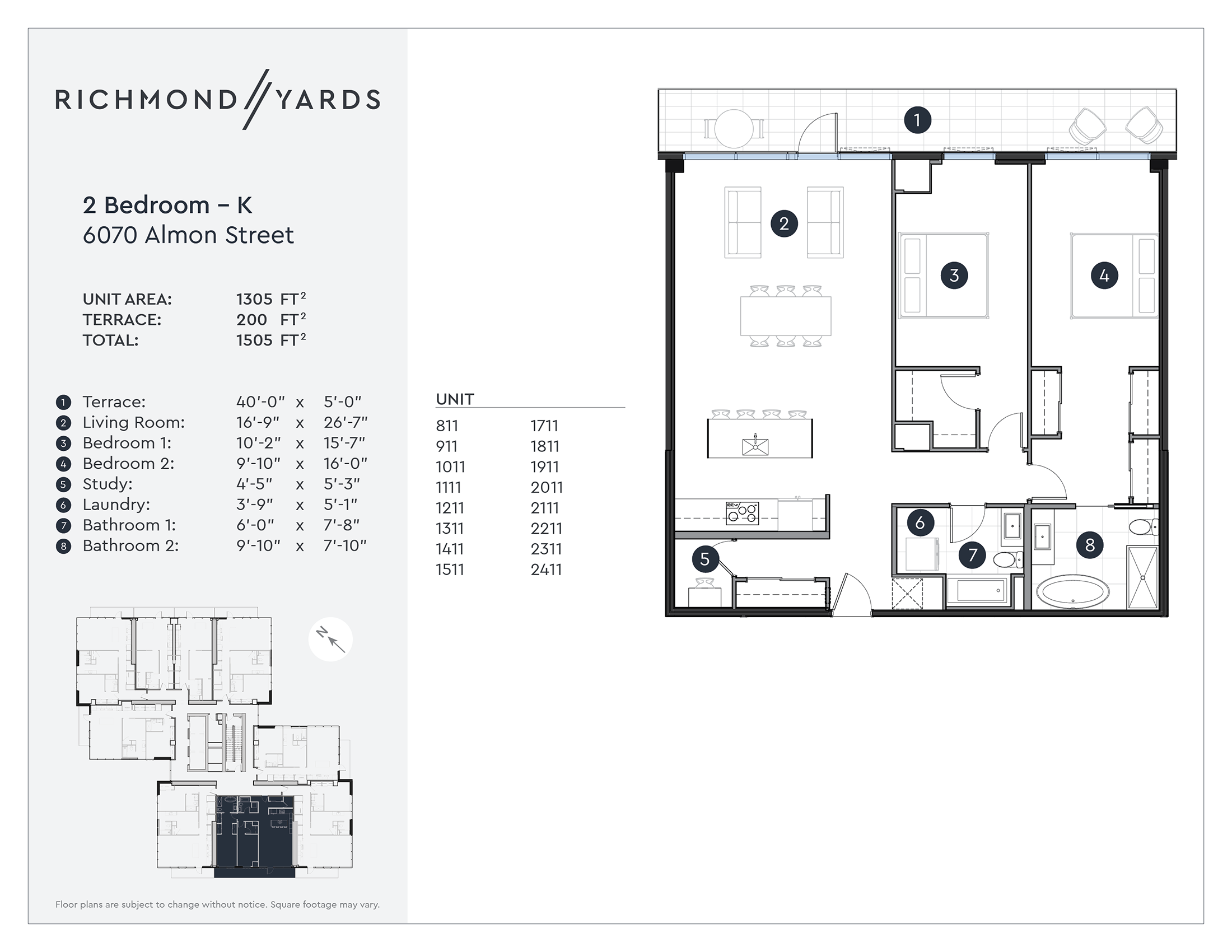 Floor Plans — Richmond Yards - Multi-Level Gated Communities Richmond Landing Yards Richmond