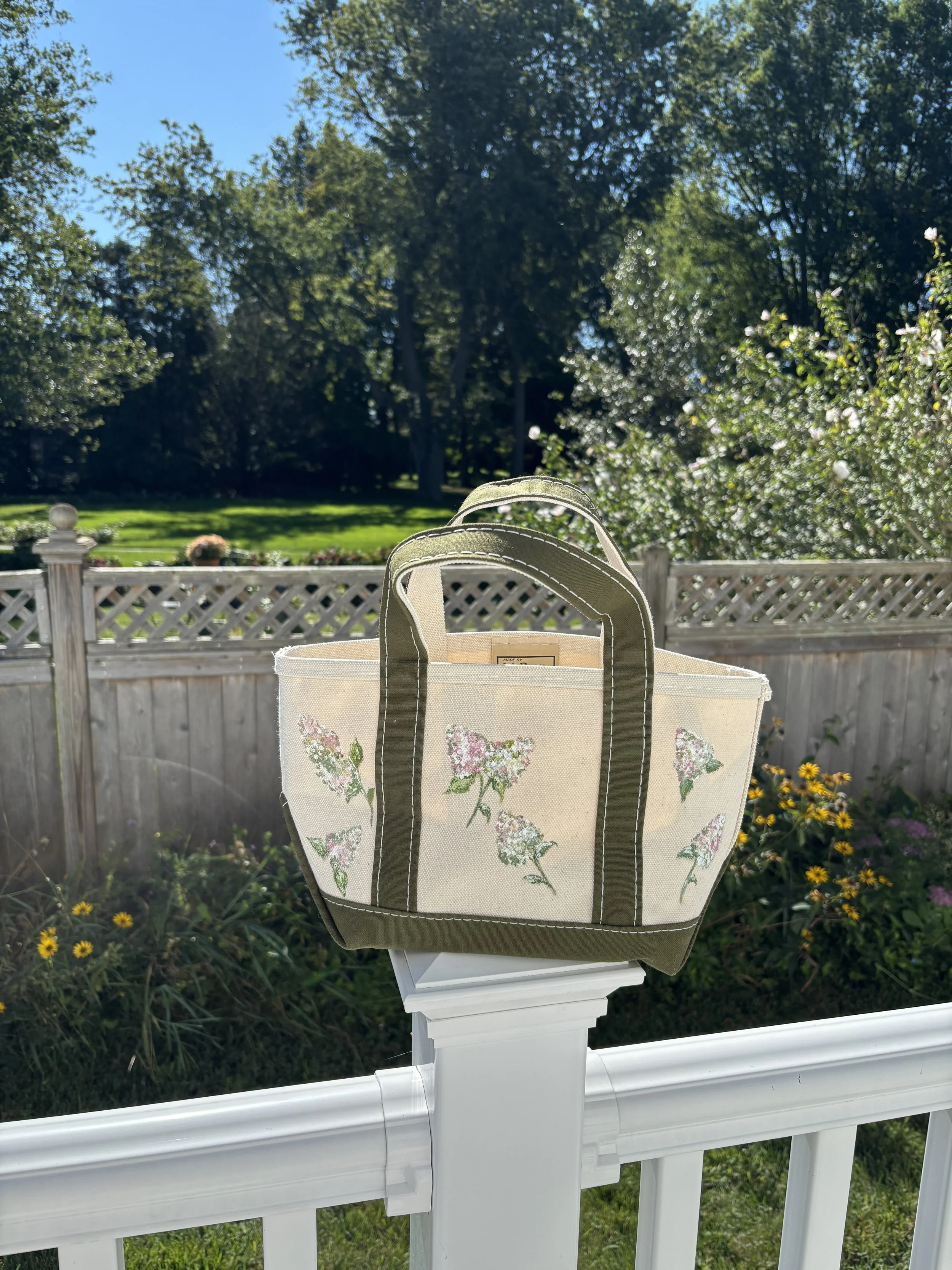 Limelight Hydrangeas Tote
