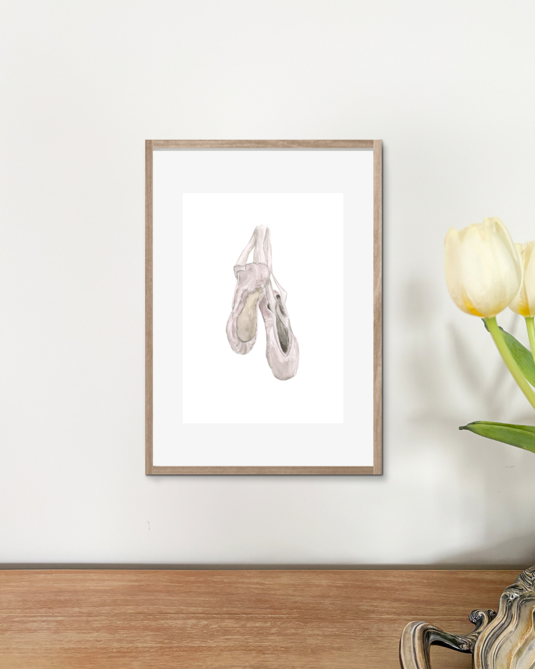 "On Pointe" print
