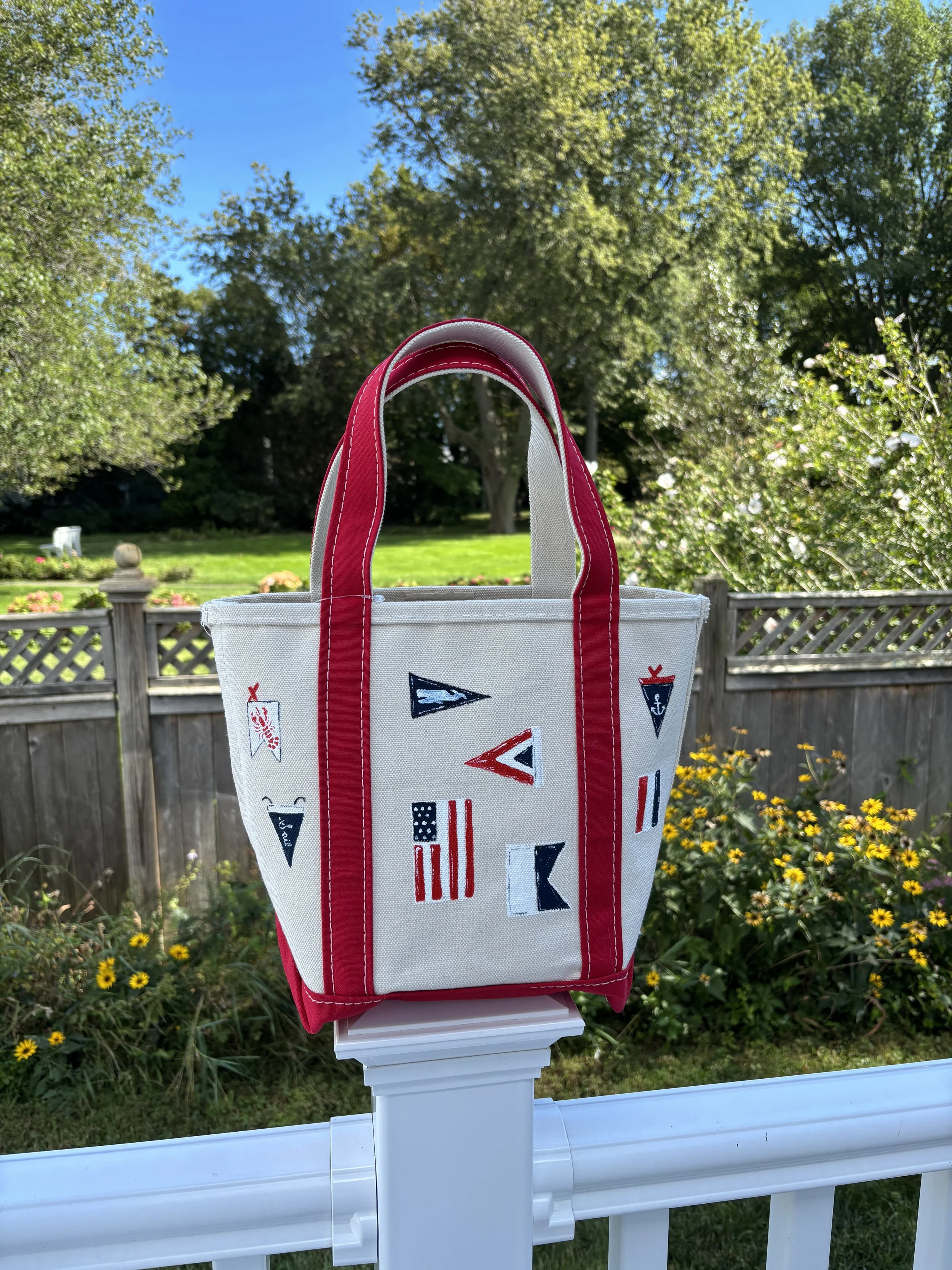 Nautical Flags Bag