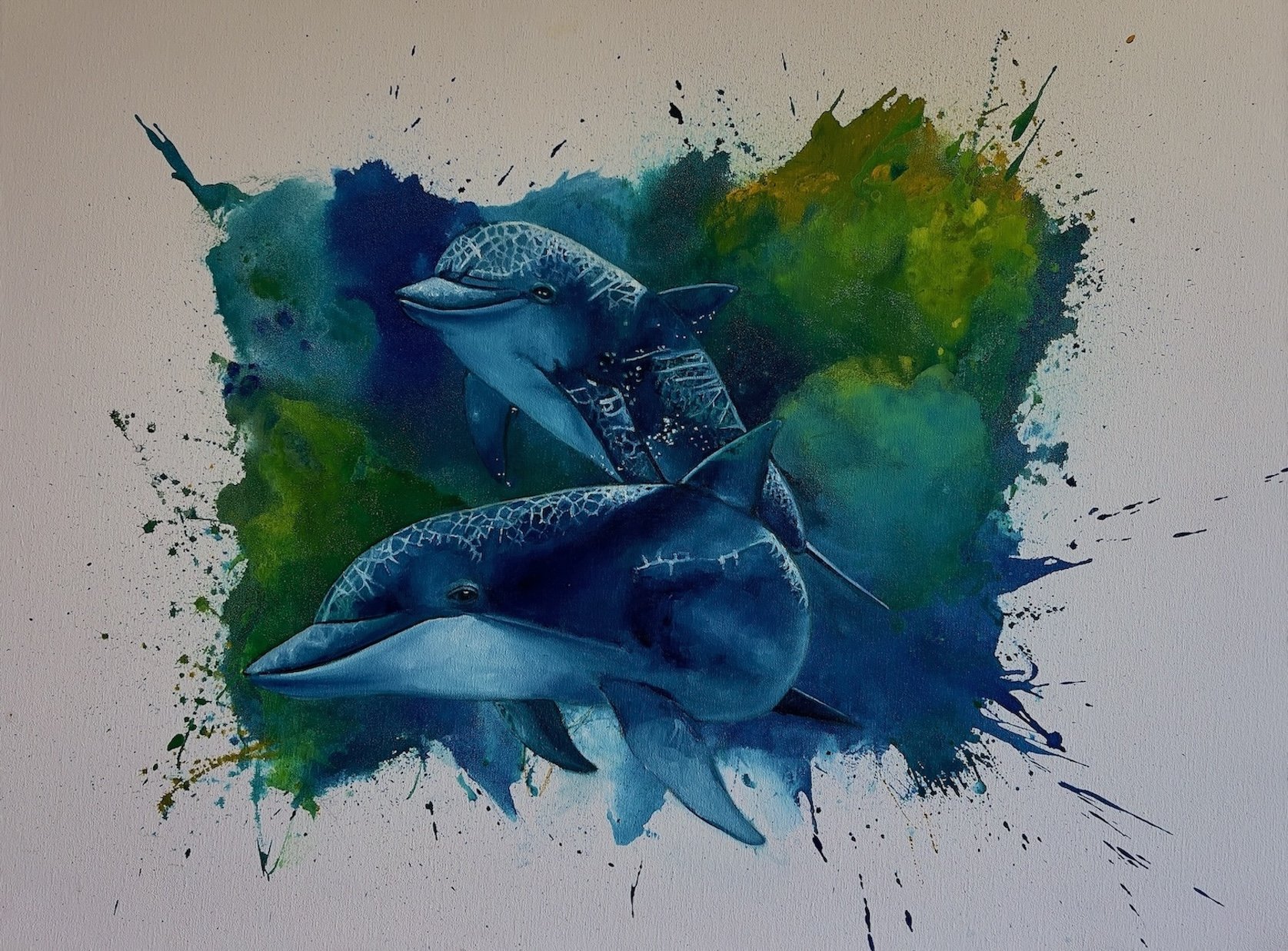 Emerge
Medium: Oil & Acrylic on canvas
Dimensions: 76 cm x 101 cm
Year : 2025
Artist : Babita