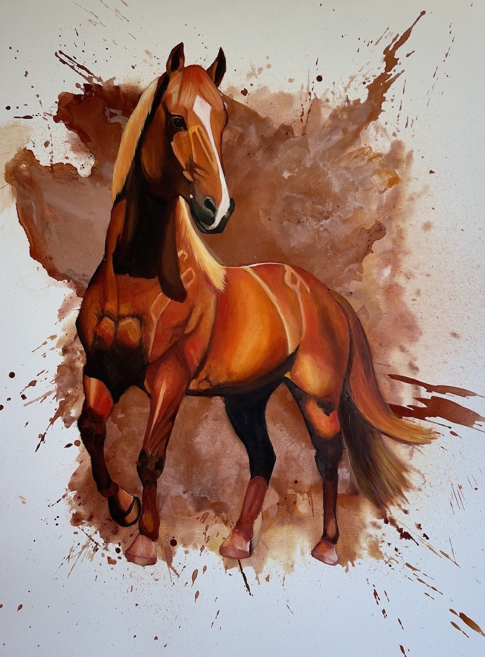Free
Medium: Oil & Acrylic on canvas
Dimensions: 120 cm x 91 cm
Year : 2025
Artist : Babita