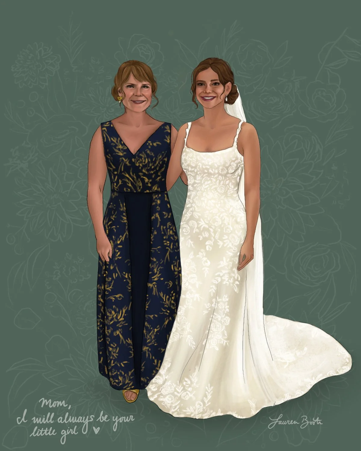 wedding-painting-live-artist-bridal-portrait-lynchburg-virginia-forest-charlottesville-harkness-art-and-design-mother-daughter.jpg