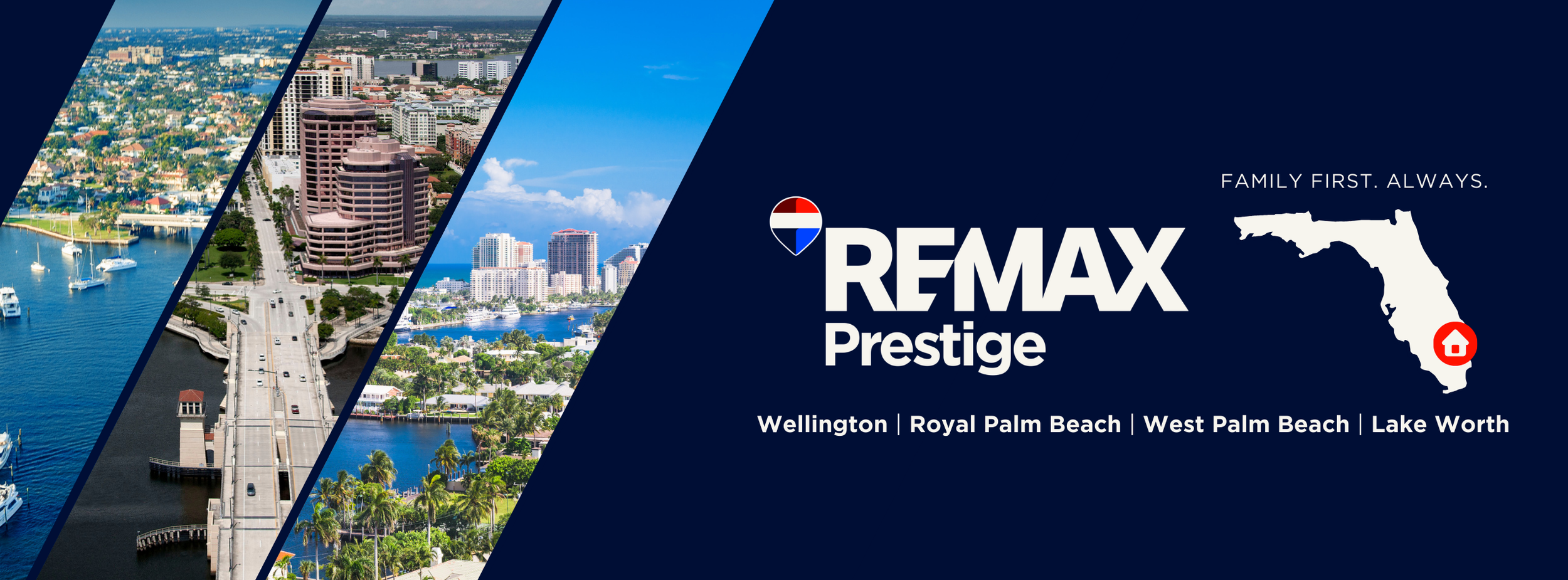 A social media banner branded for REMAX Prestige (Facebook)