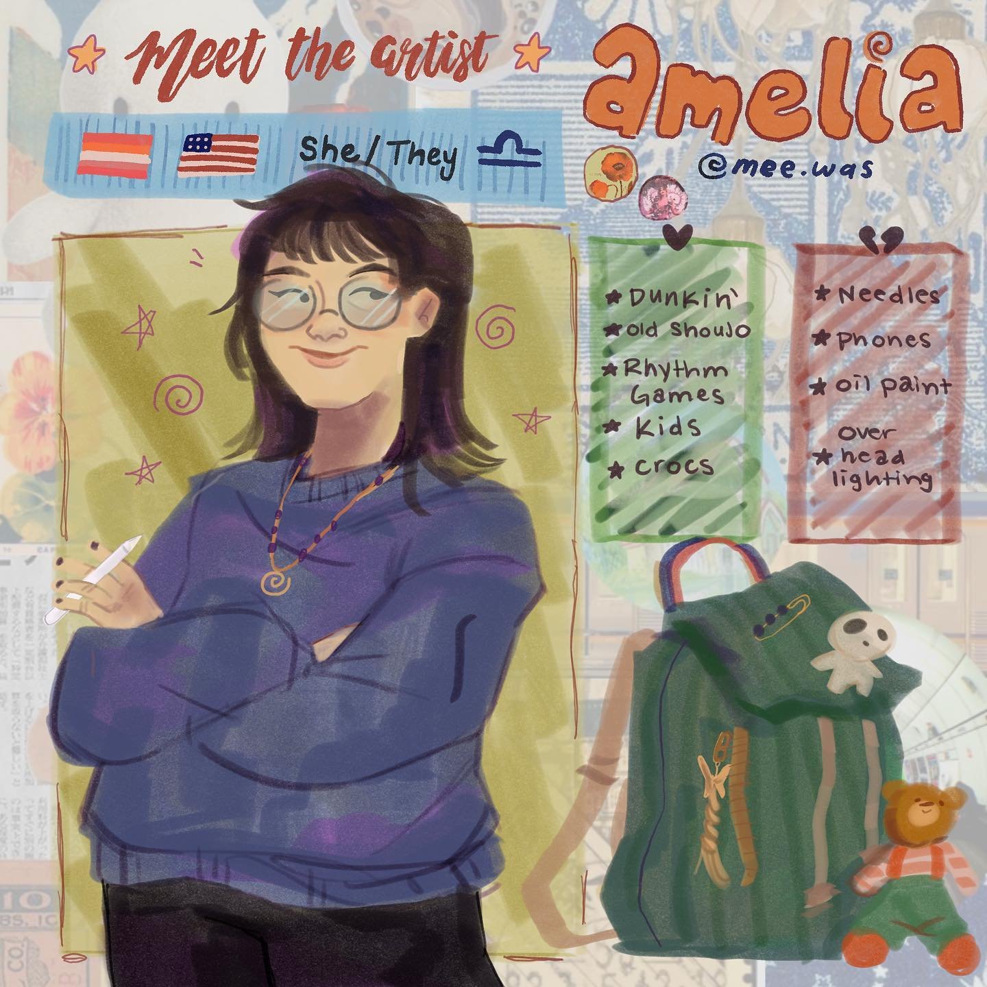meet the artist for this semester 💪 #meettheartist