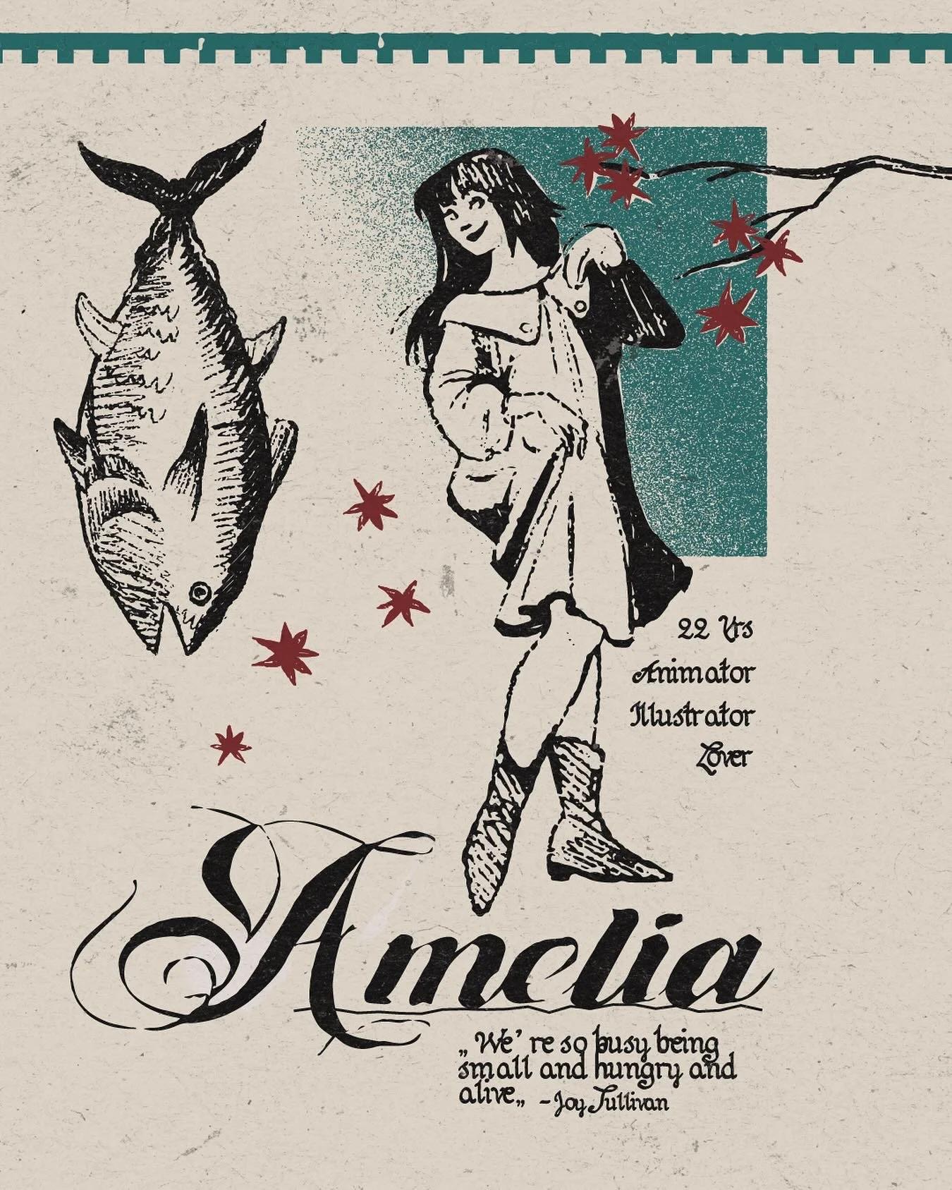hi! i&rsquo;m amelia, welcome to my art account :) 

#illustration #clairo #vintageillustration #art #adobeillustrator #krita