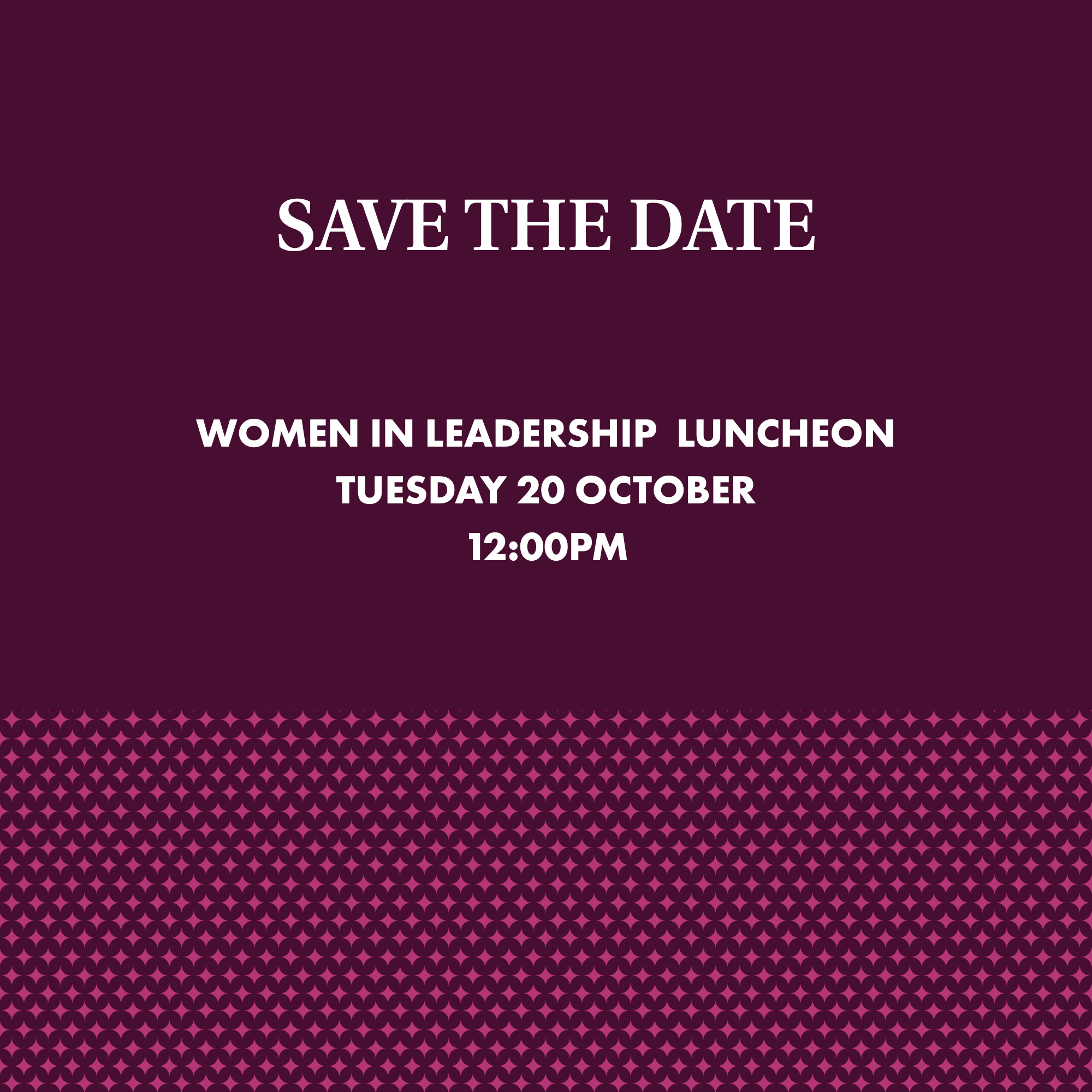 Women In Leadership Luncheon