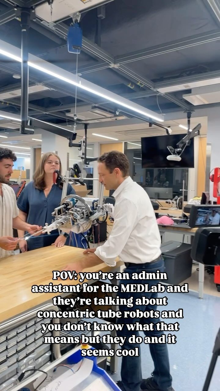 Follow MEDLab to learn what in the world is going on here, because it’s actually pretty cool
#medlab #surgicalrobotics #science #mechanicalengineering #meche