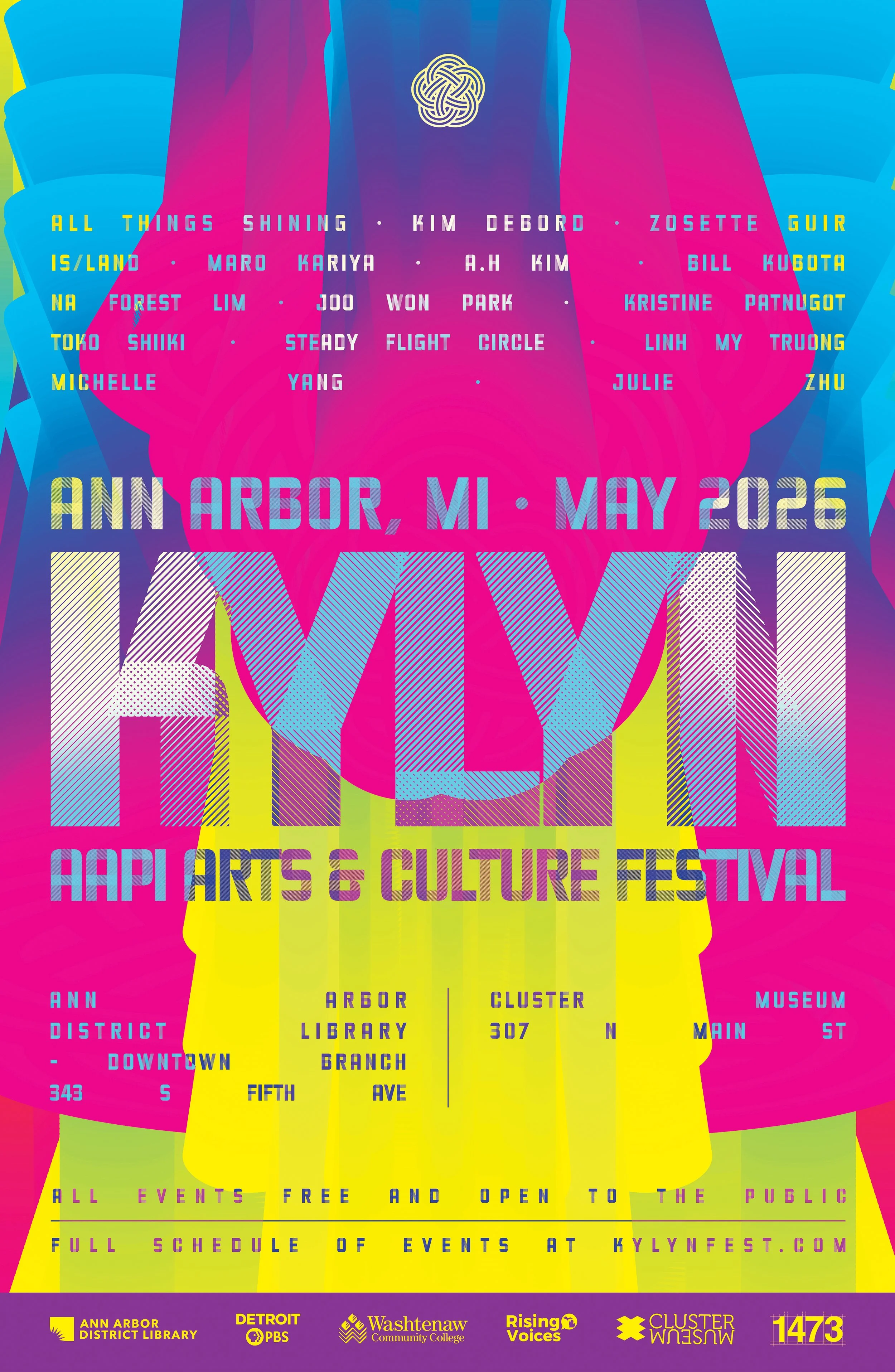 Event Poster for KYLYN AAPI ART & CULTURE FESTIVAL 2026 ANN ARBOR, MI