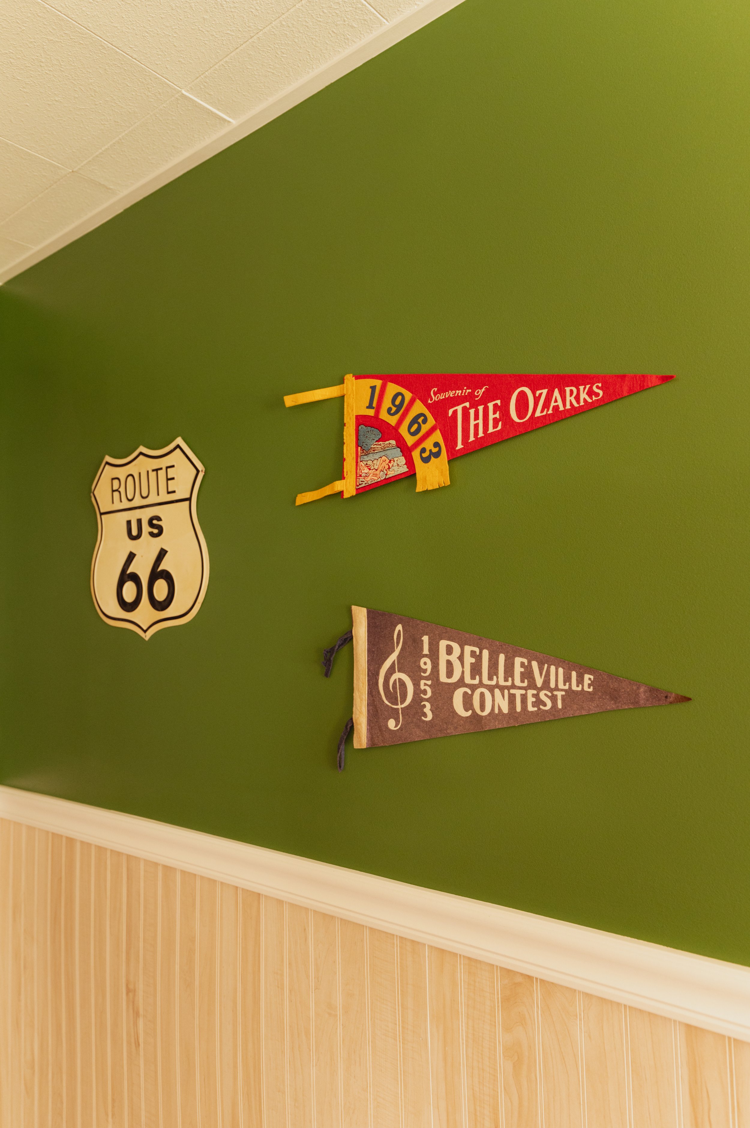 50's & 60's Pennant Flags 