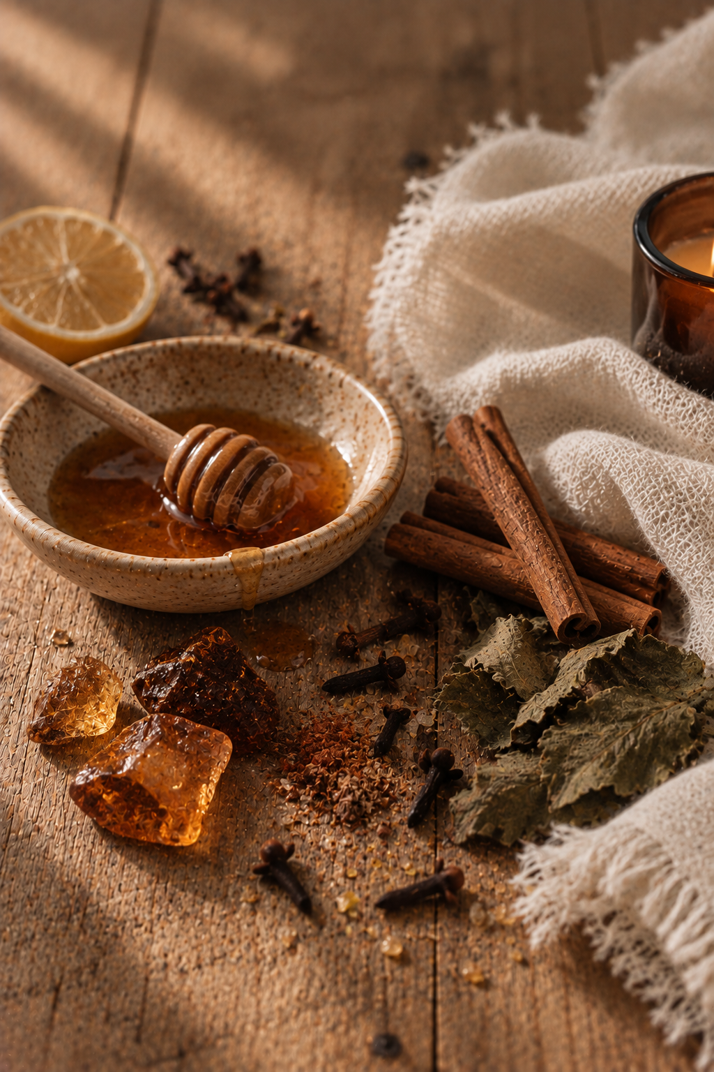 SPICED AMBER + PATCHOULI