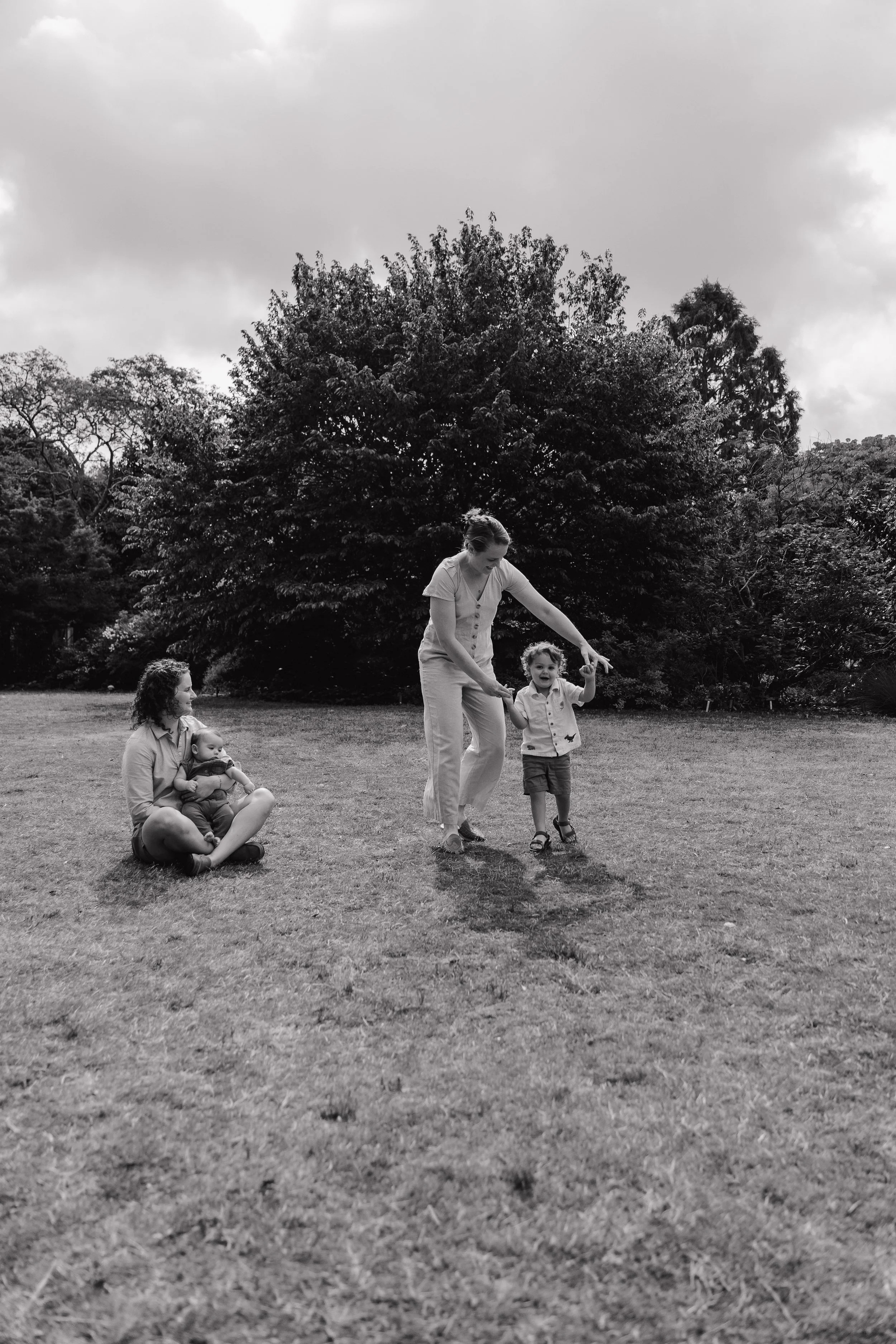 Family Session at a park in Raleigh North Carolina