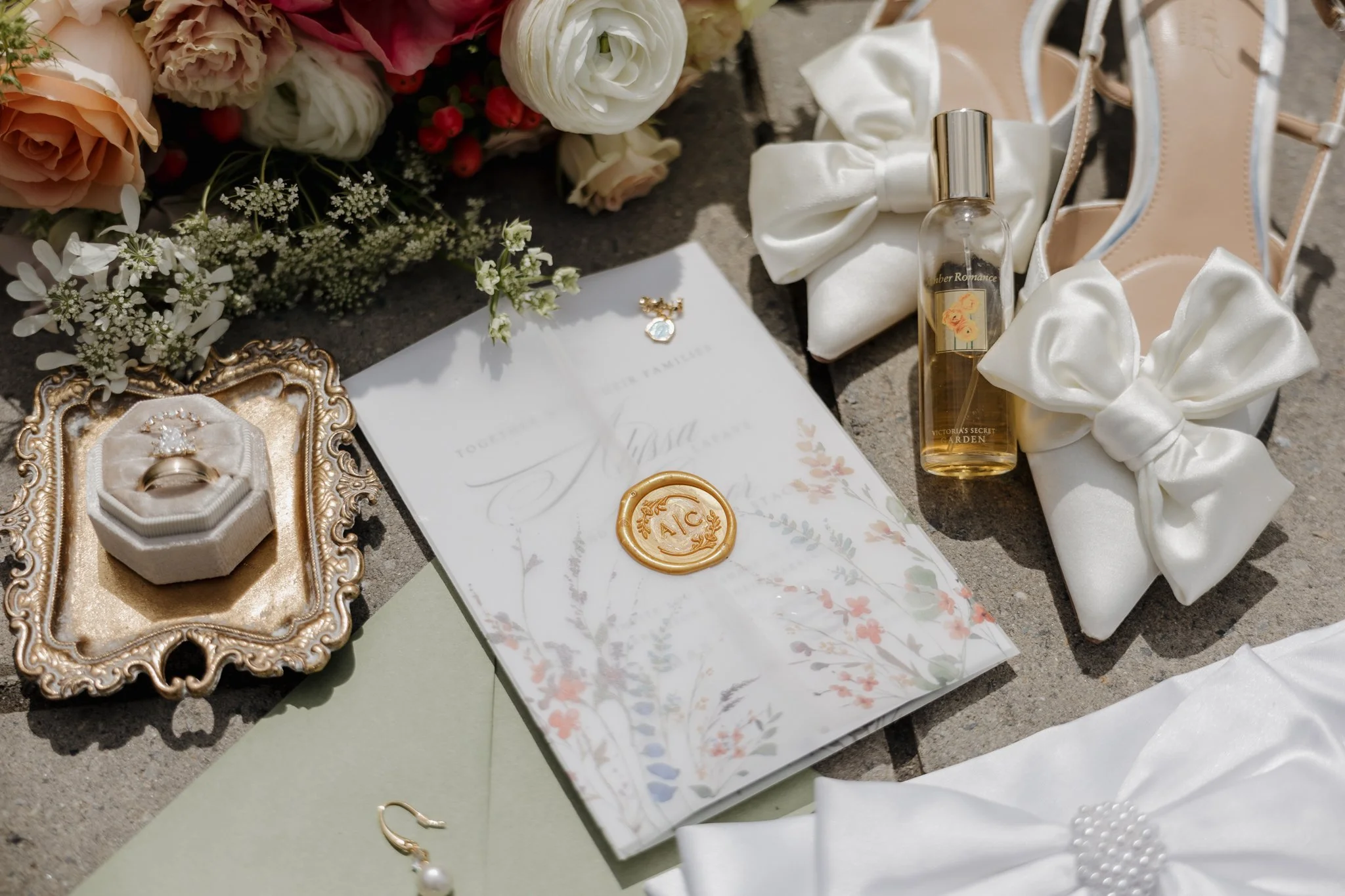 Wedding Details at Evermore Wedding Venue in Apex, North Carolina
