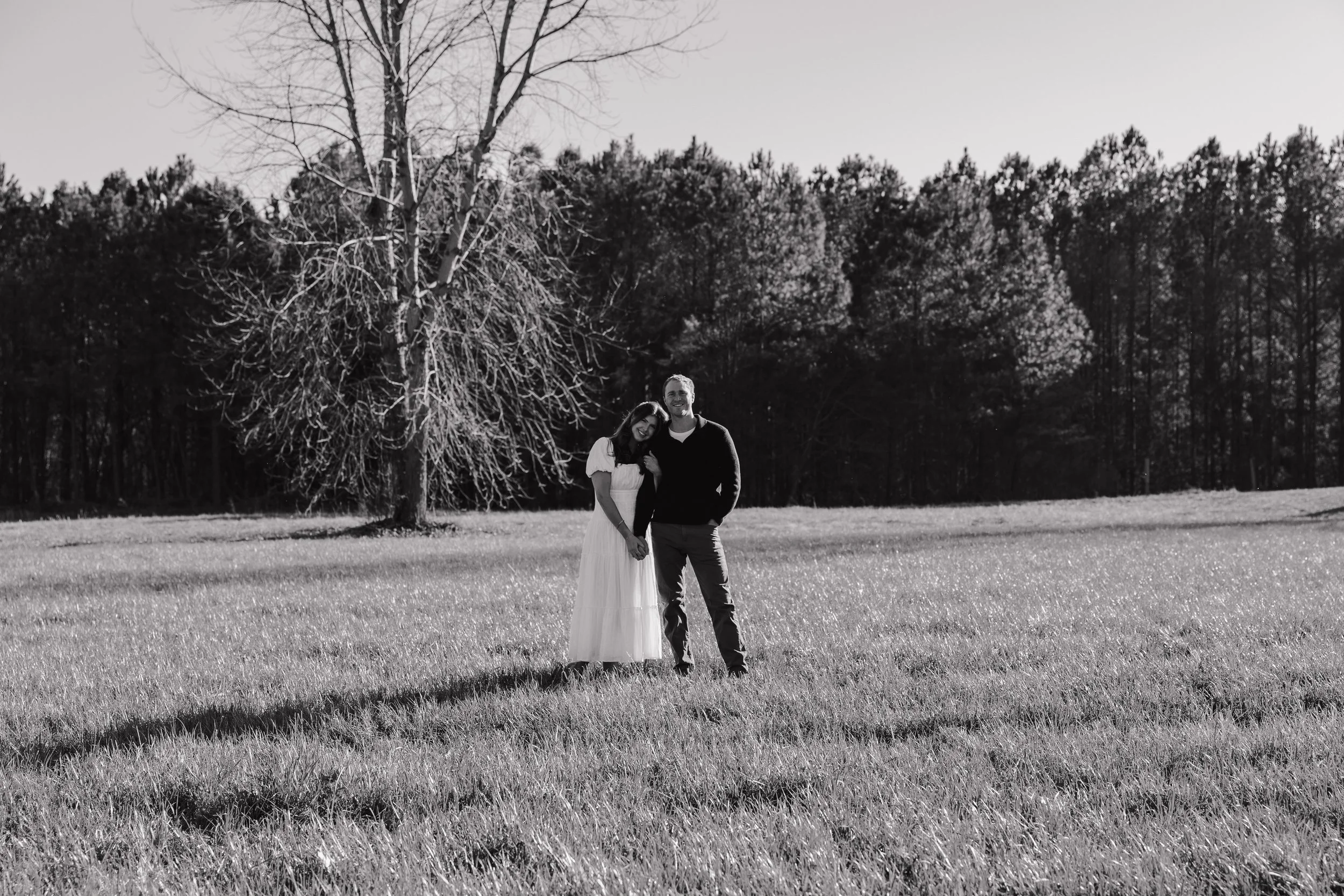 Couples engagement session at NCMA in Raleigh by Raleigh Wedding Photographer