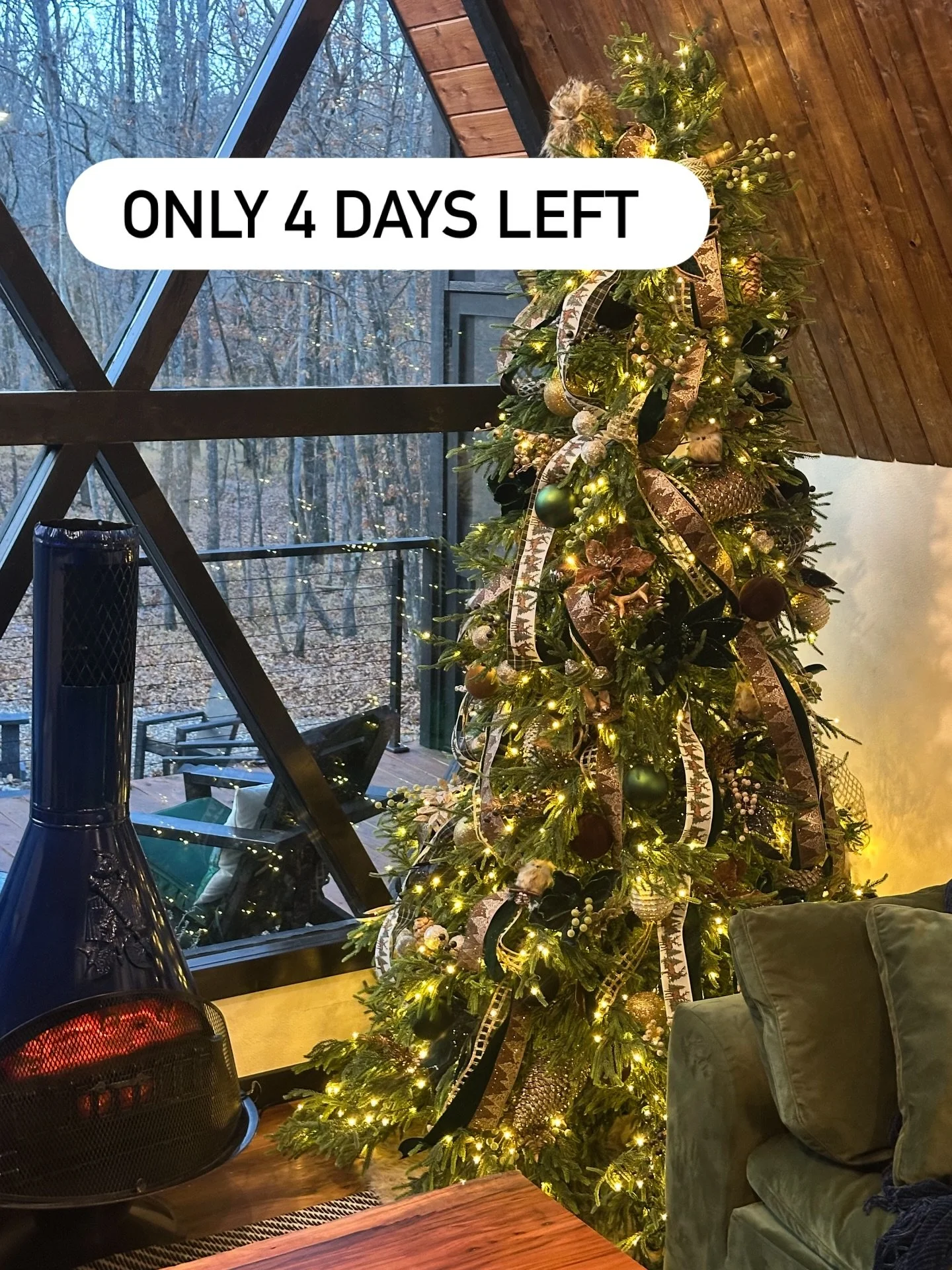 Craving a quiet pause before Christmas?
Dec 15&ndash;19 at Brookhaven Bliss is still open&hellip; and it&rsquo;s pure holiday magic. ✨
Wake up to winter light, slow mornings, and the sound of the brook.
Book your pre-Christmas reset. 🌲