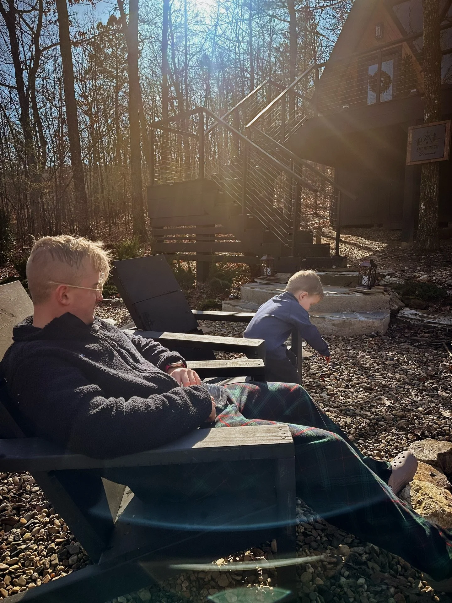 The best part of a getaway? Watching the little moments unfold. 🌲
Sunshine, fresh air, and kids free to explore while you finally get to sit back and relax. Family time just feels different in the woods.

#AQuietPlaceMountainEscape
#FamilyCabin
#Fam