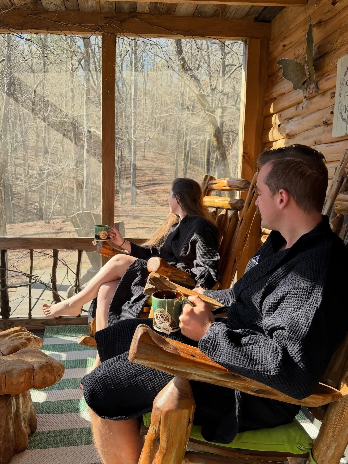Couples sipping hot tea on the spa porch, wrapped in stillness, waiting for their massages. At A Quiet Place, booking a massage means stepping into an elevated stay experience&mdash;one that offers so much more than just a treatment. It&rsquo;s warm 