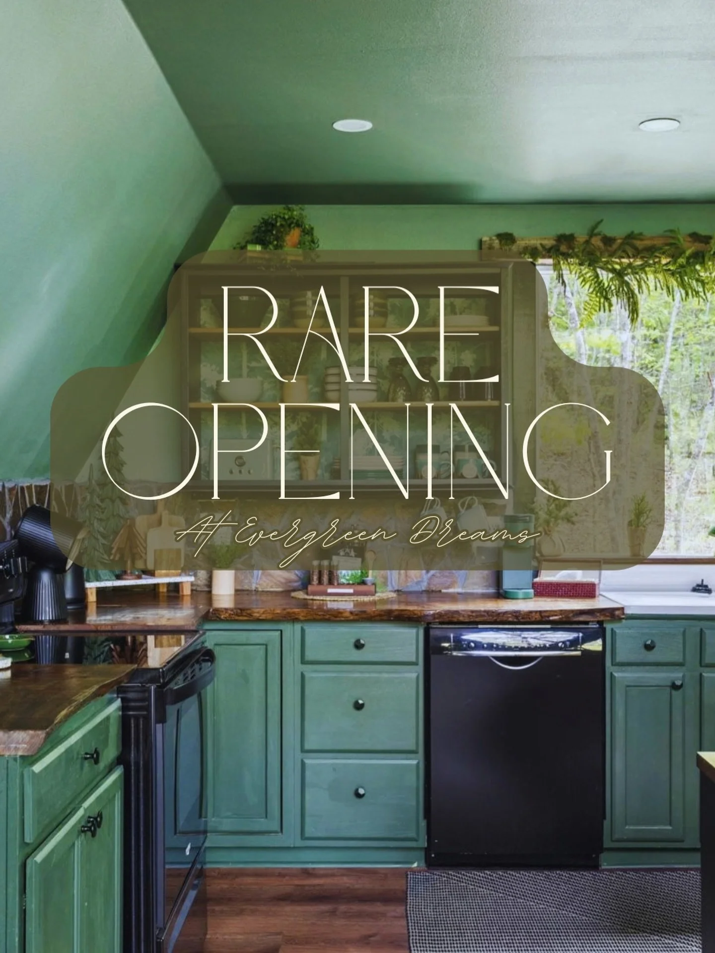 A rare opening at Evergreen Dreams just became available. 🌲✨

If you&rsquo;ve been waiting for the perfect excuse to escape to the mountains, slow down, soak in the hot tub, and enjoy a few quiet days tucked away in the woods&hellip; this is it. 🤎
